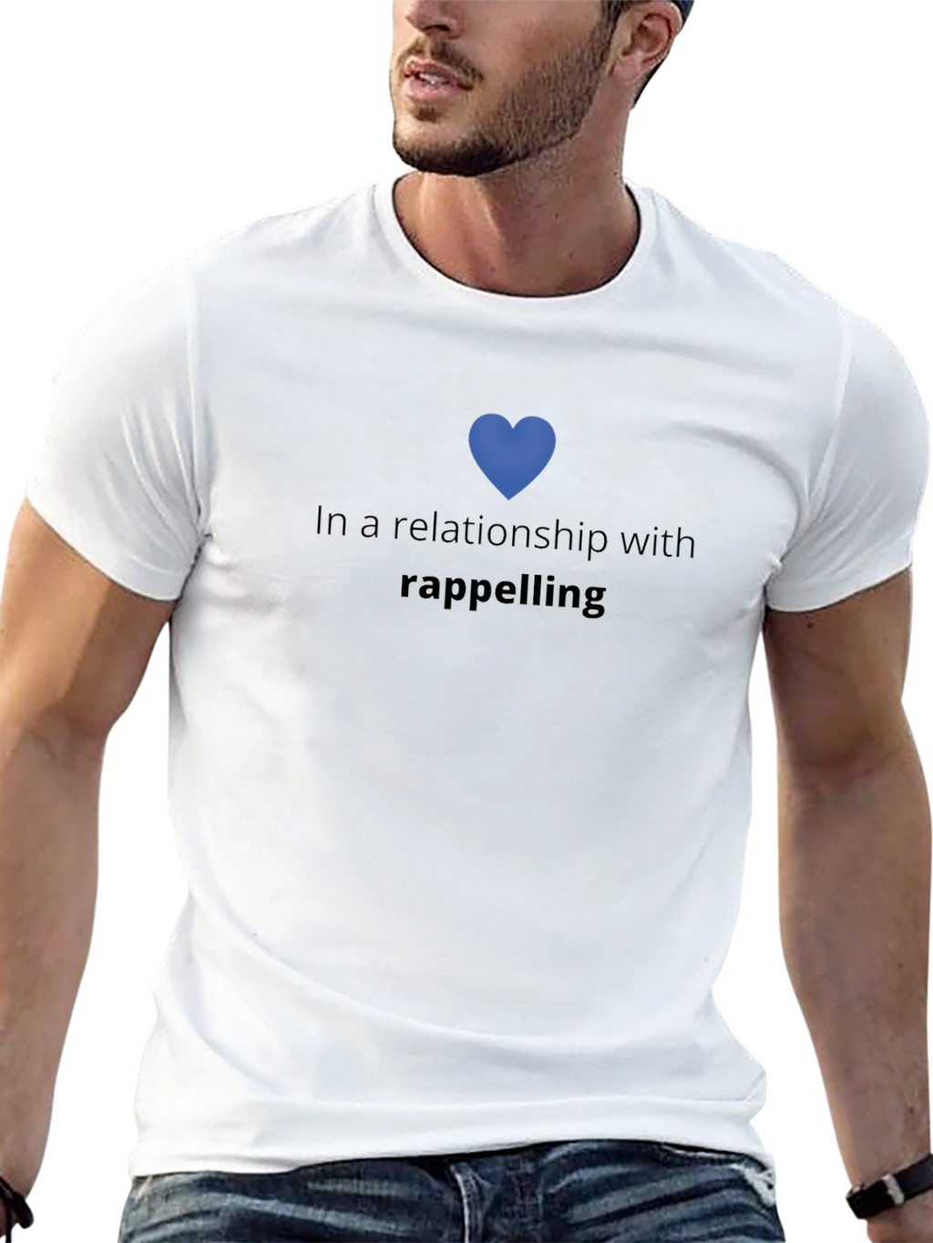 Rappelling Relationship Graphic Tee