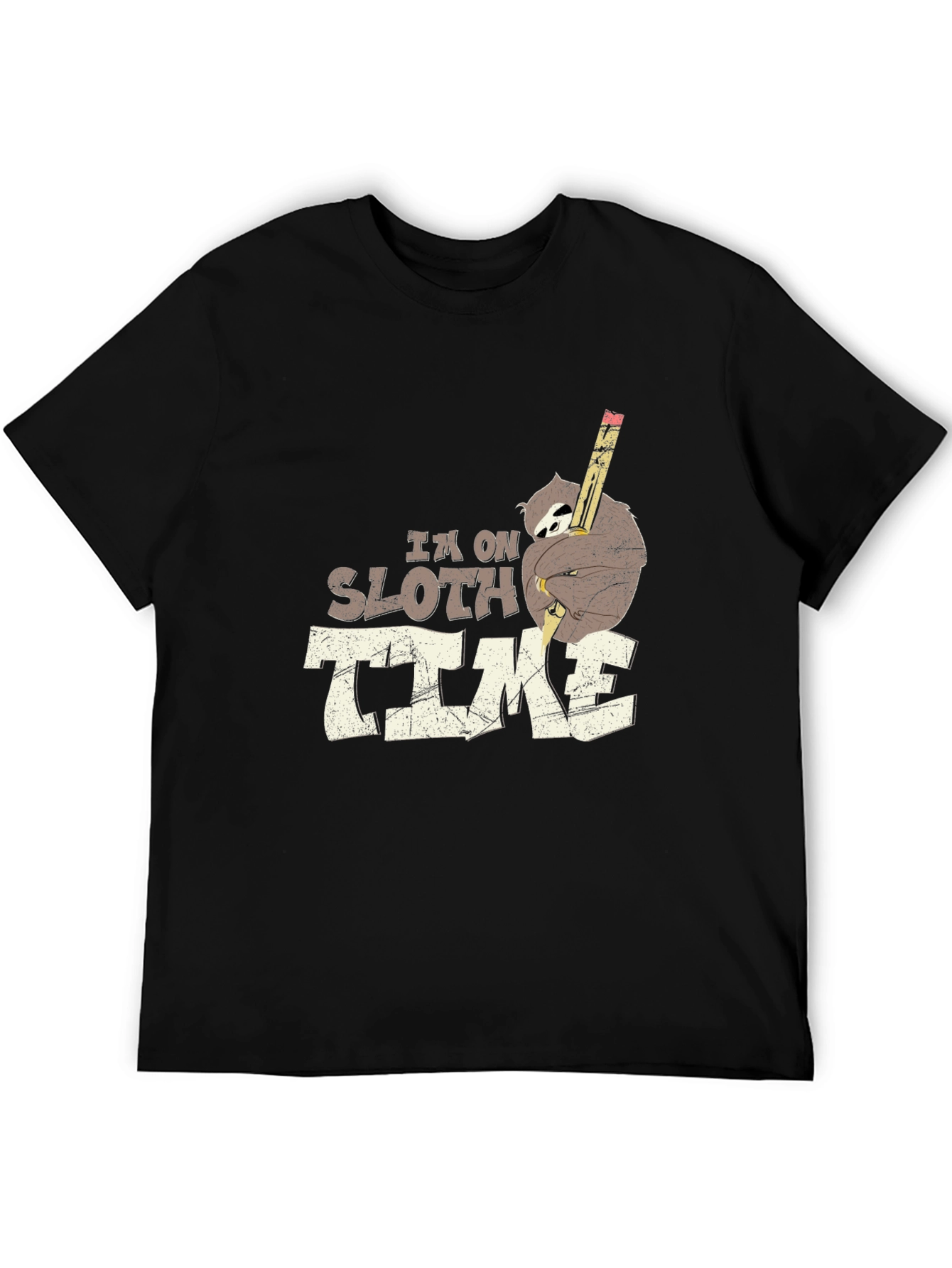Im On Sloth Time Graphic T-Shirt