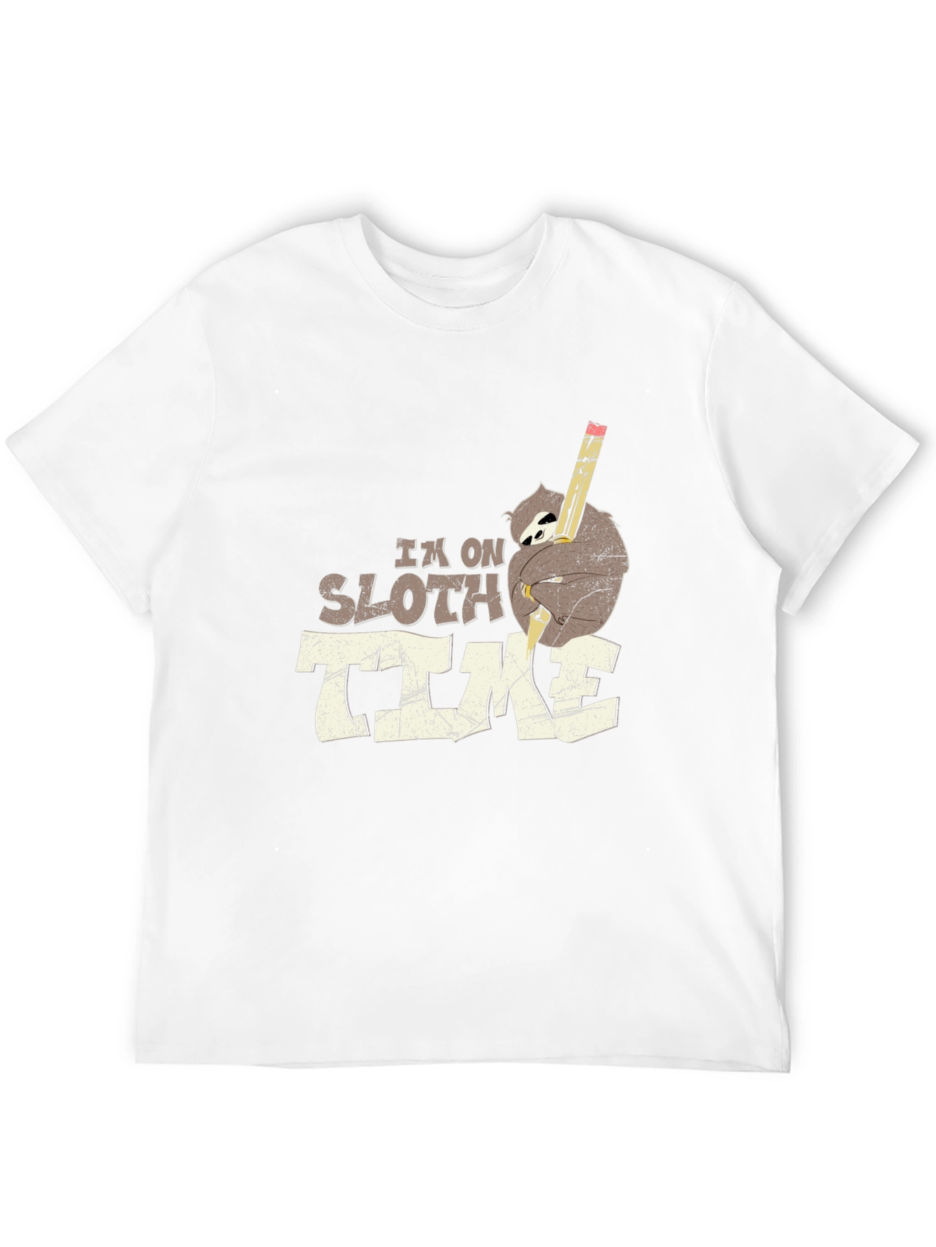 Im On Sloth Time Graphic T-Shirt