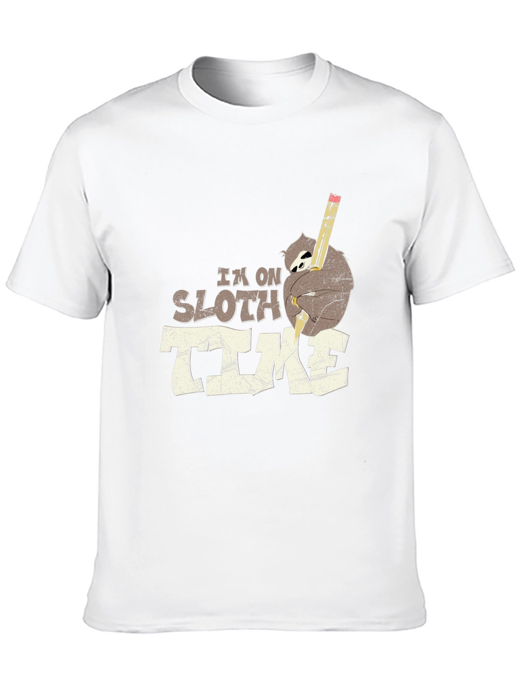Im On Sloth Time Graphic T-Shirt