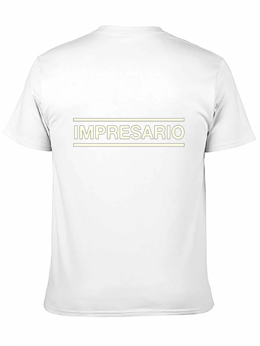 Impresario Black Graphic Tee - Bold Statement Shirt