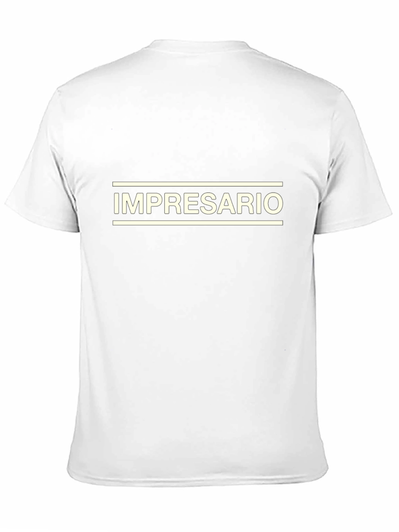 Impresario Black Graphic Tee - Bold Statement Shirt