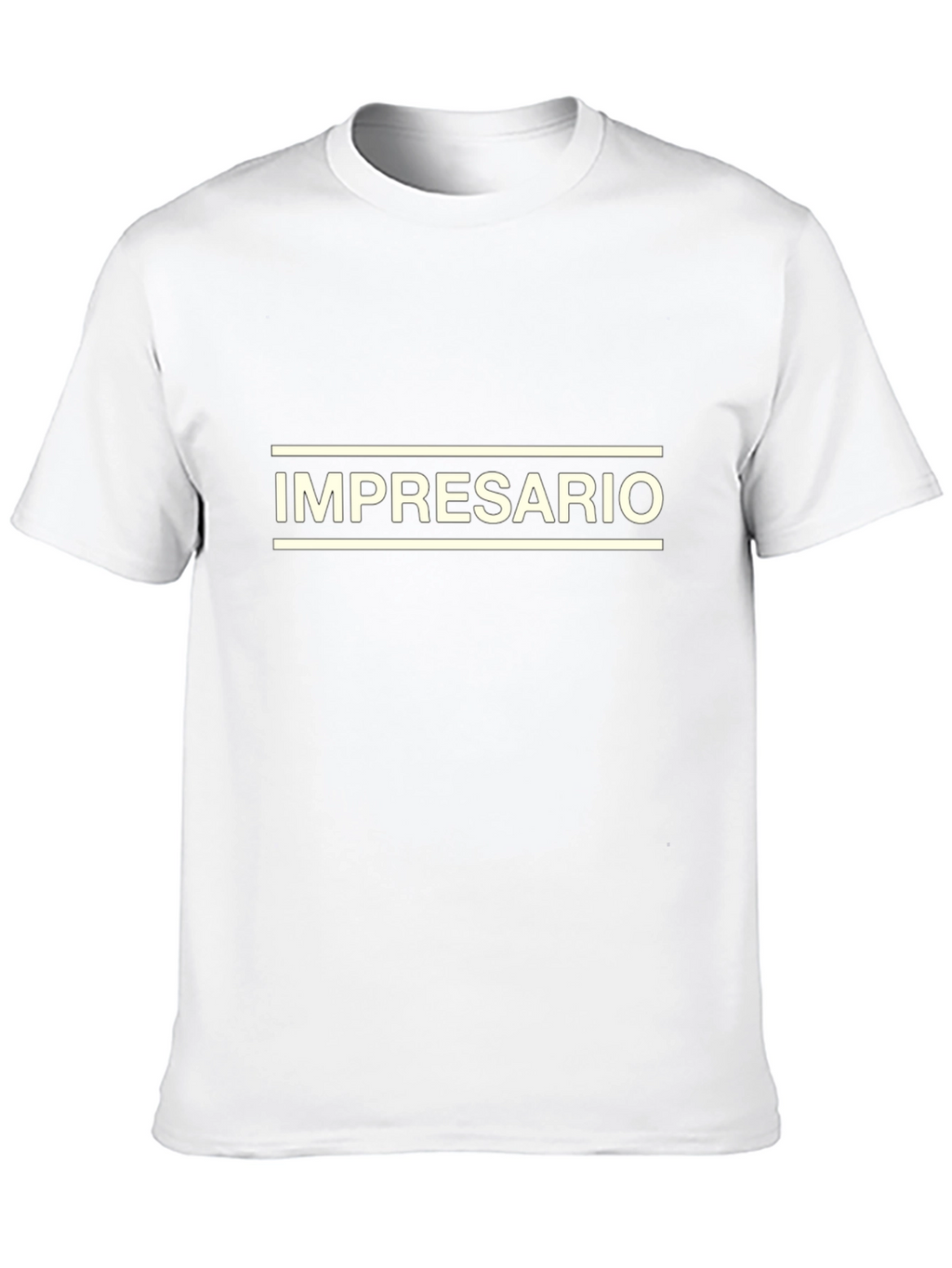 Impresario Black Graphic Tee - Bold Statement Shirt