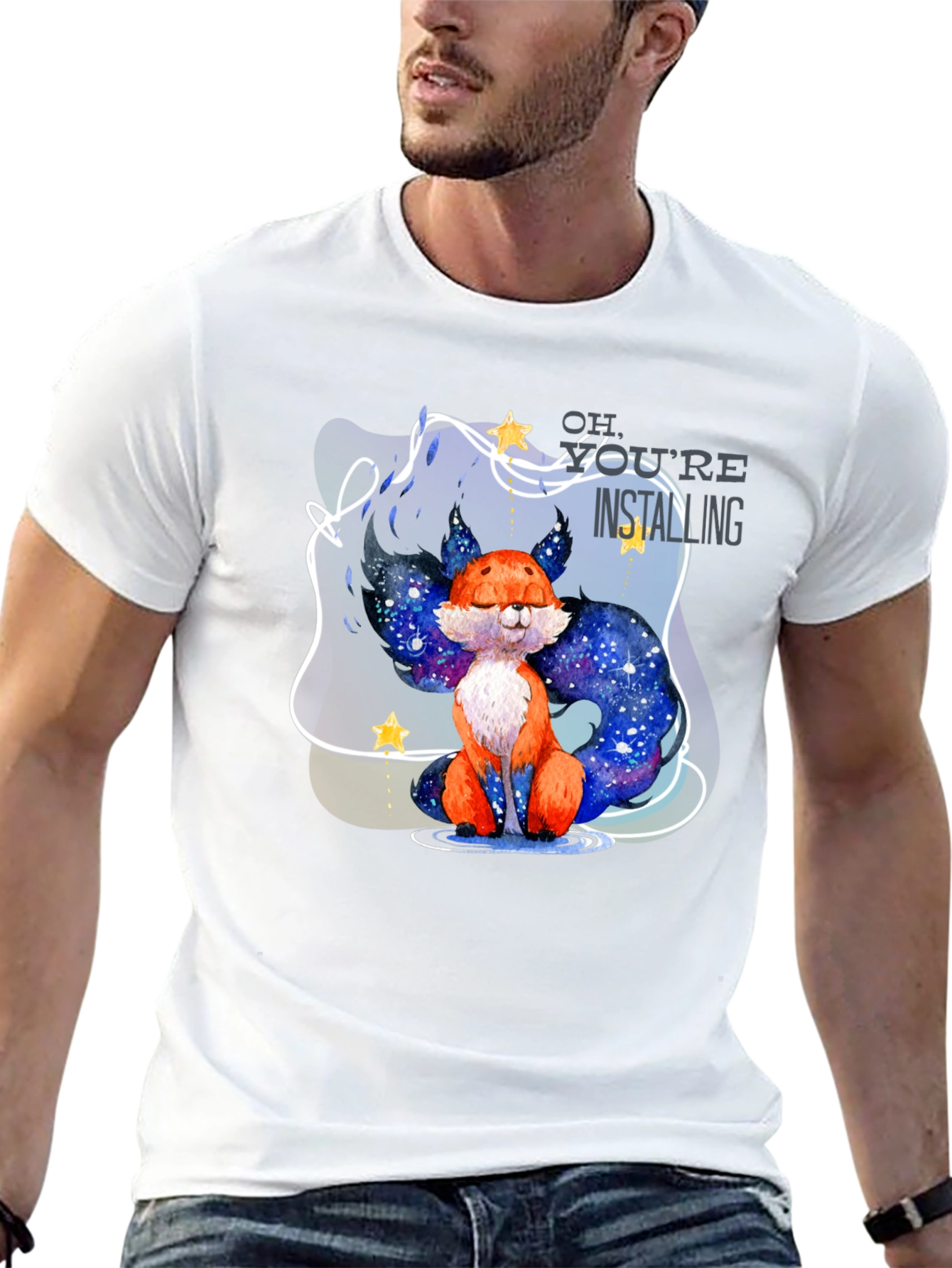 Galaxy Fox T-Shirt