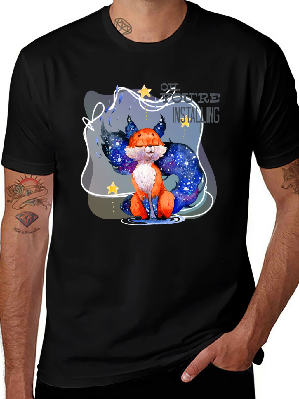 Galaxy Fox T-Shirt