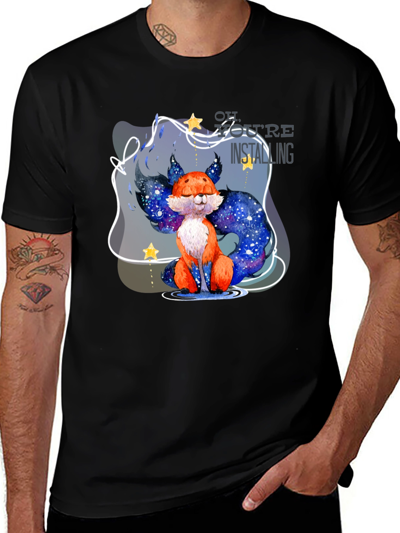 Galaxy Fox T-Shirt