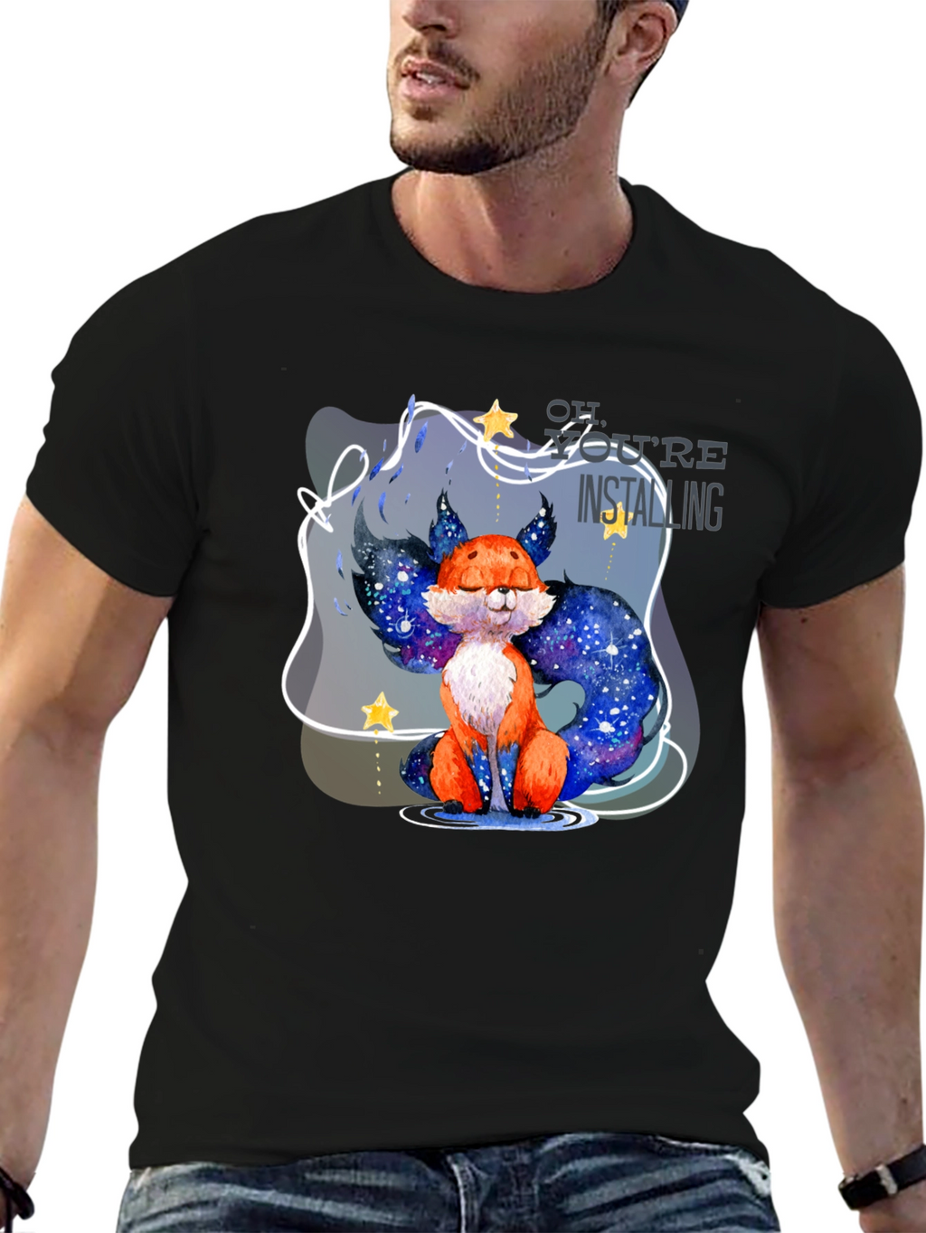 Galaxy Fox T-Shirt