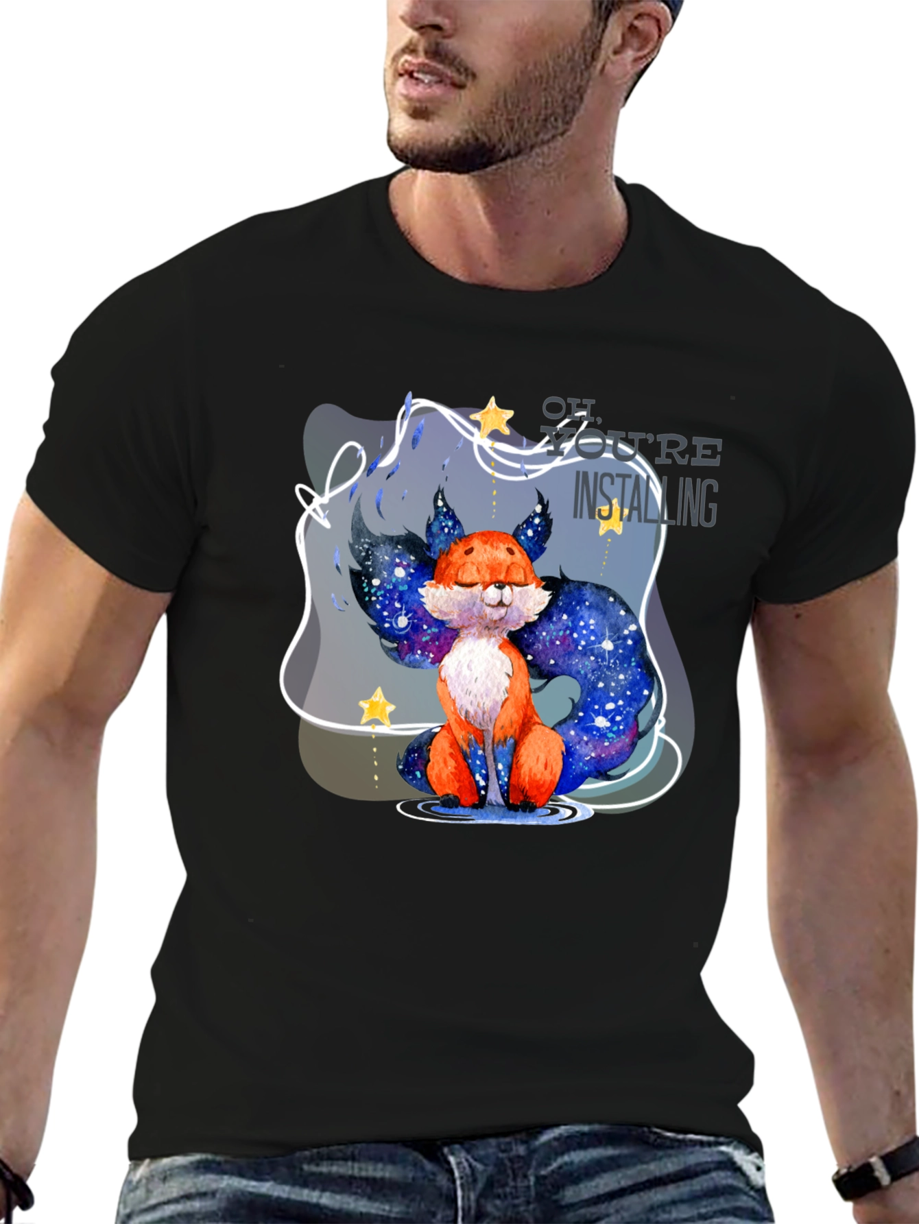 Galaxy Fox T-Shirt