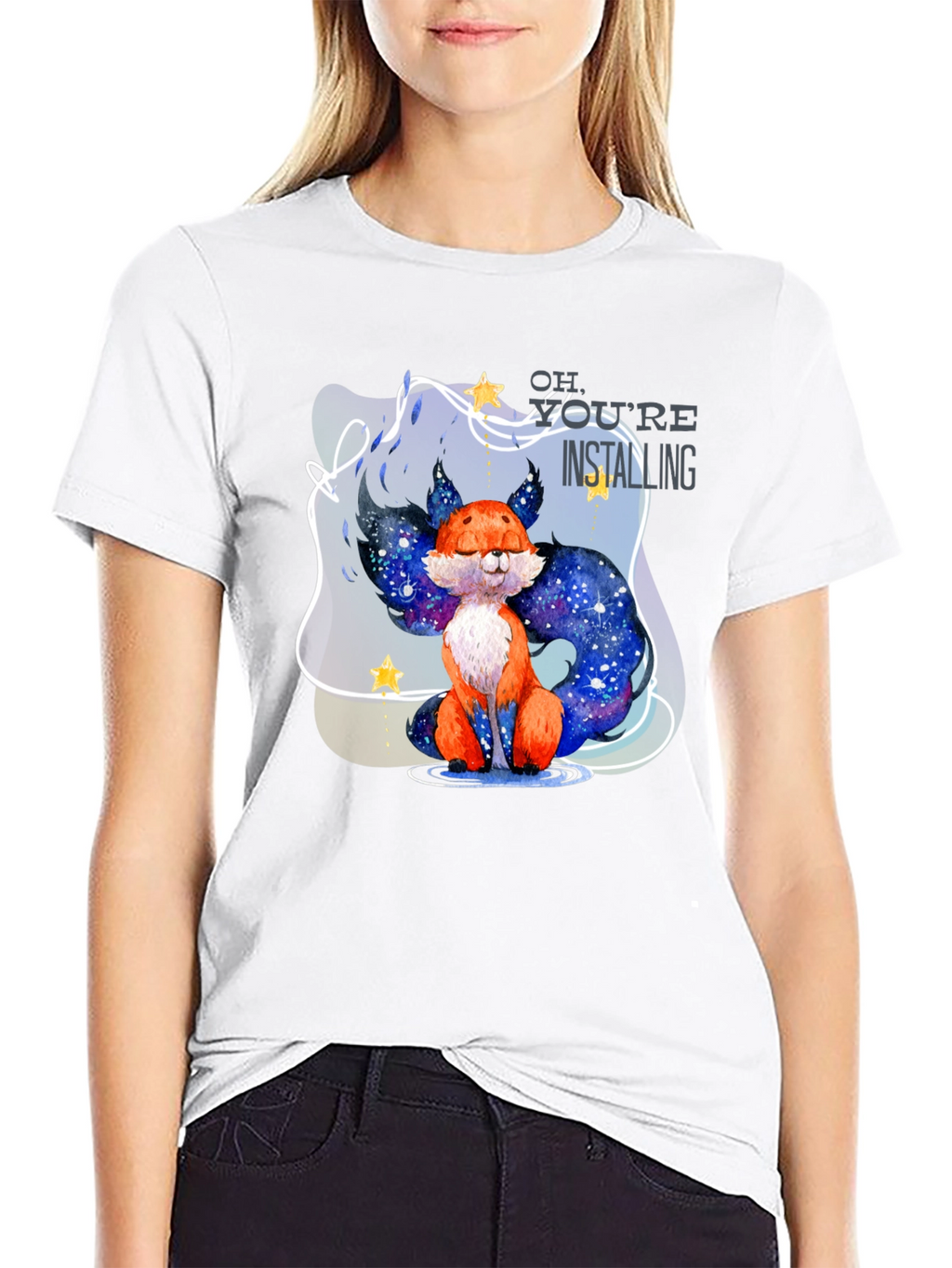 Galaxy Fox T-Shirt