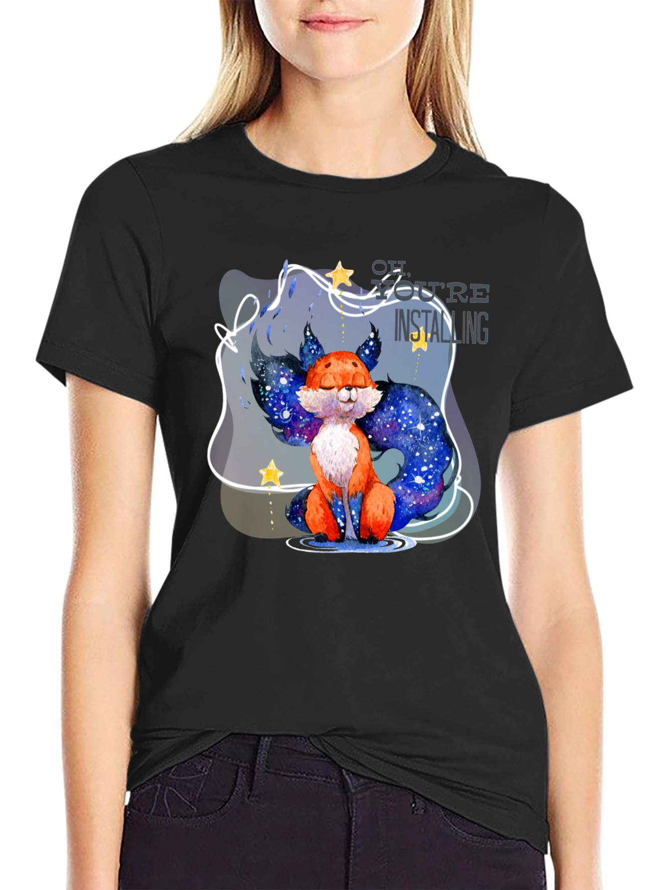 Galaxy Fox T-Shirt