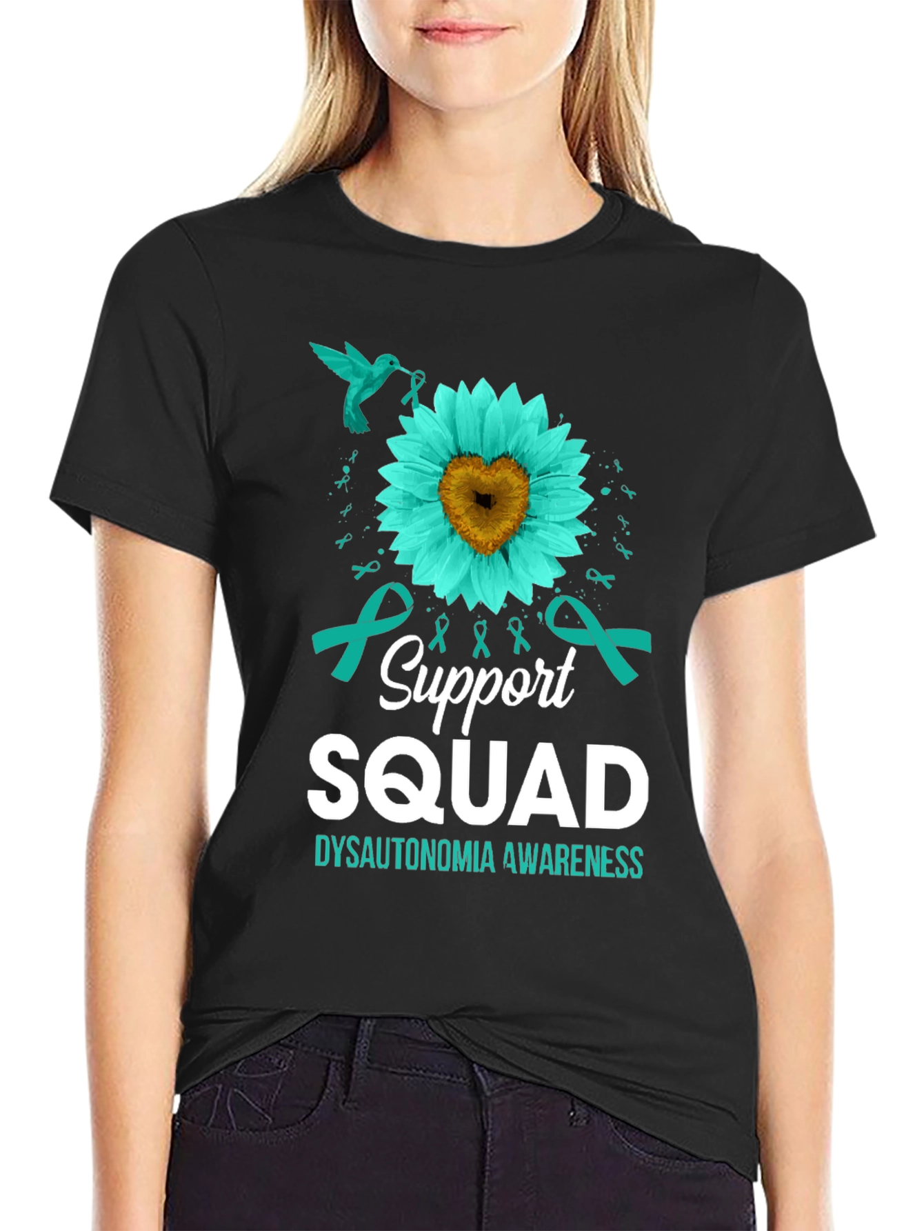 Support Squad Dysautonomia Awareness Graphic Tee