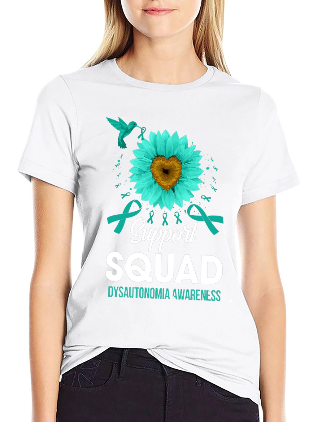 Support Squad Dysautonomia Awareness Graphic Tee