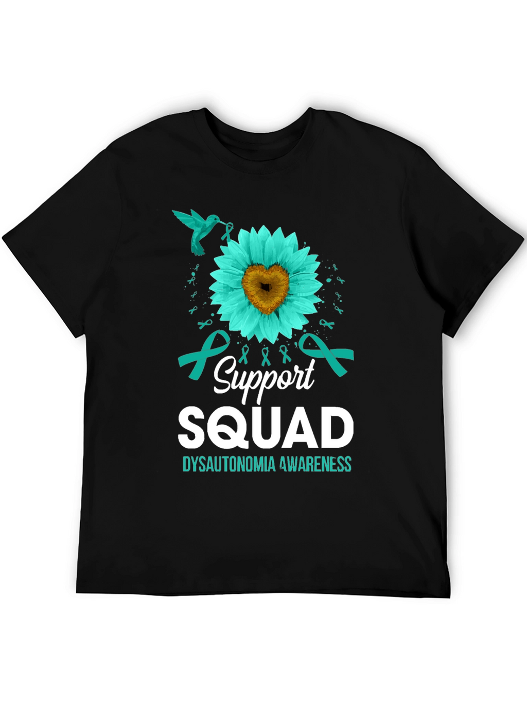 Support Squad Dysautonomia Awareness Graphic Tee