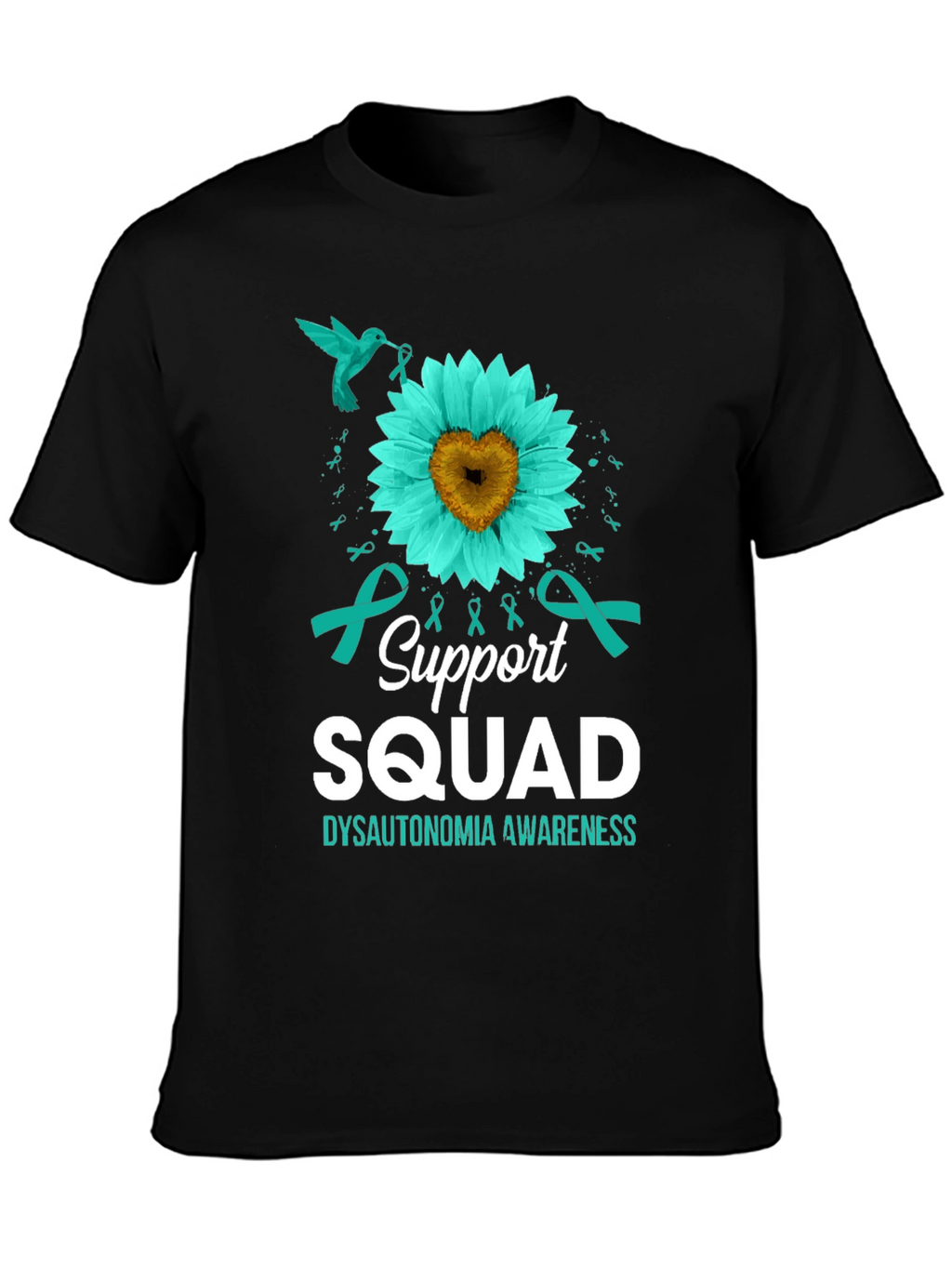 Support Squad Dysautonomia Awareness Graphic Tee