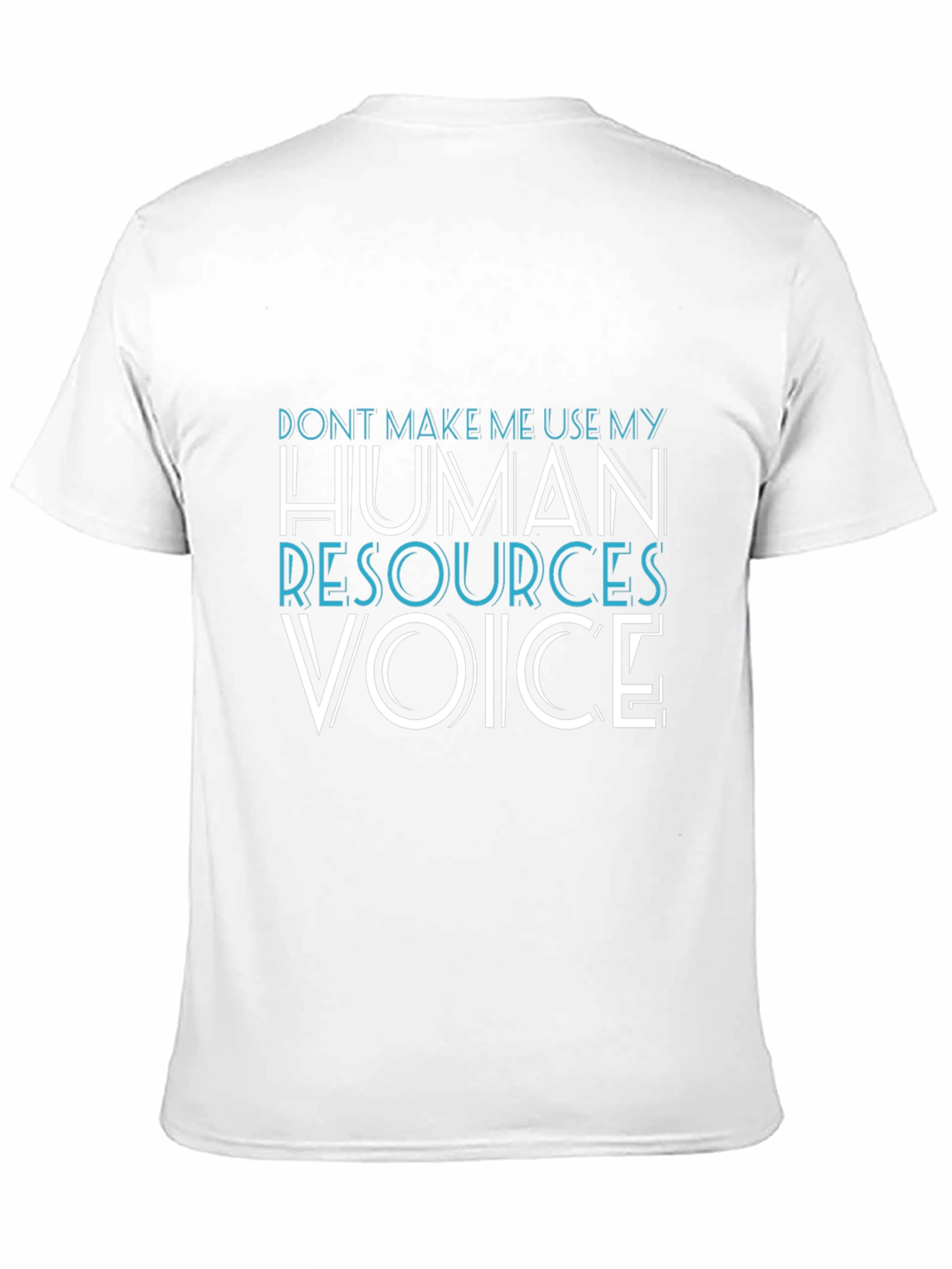 Human Resources Voice Graphic Tee - Black