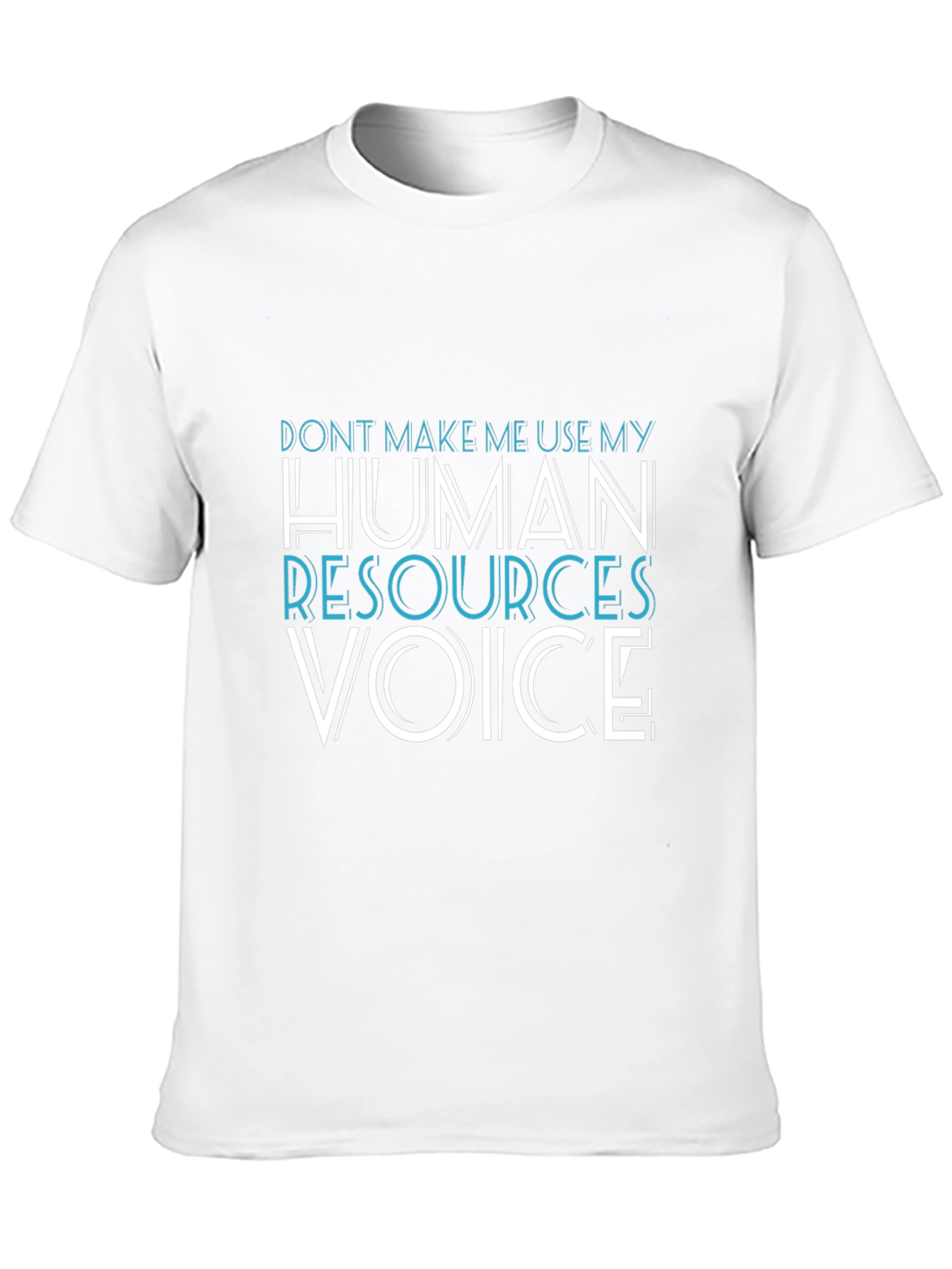Human Resources Voice Graphic Tee - Black