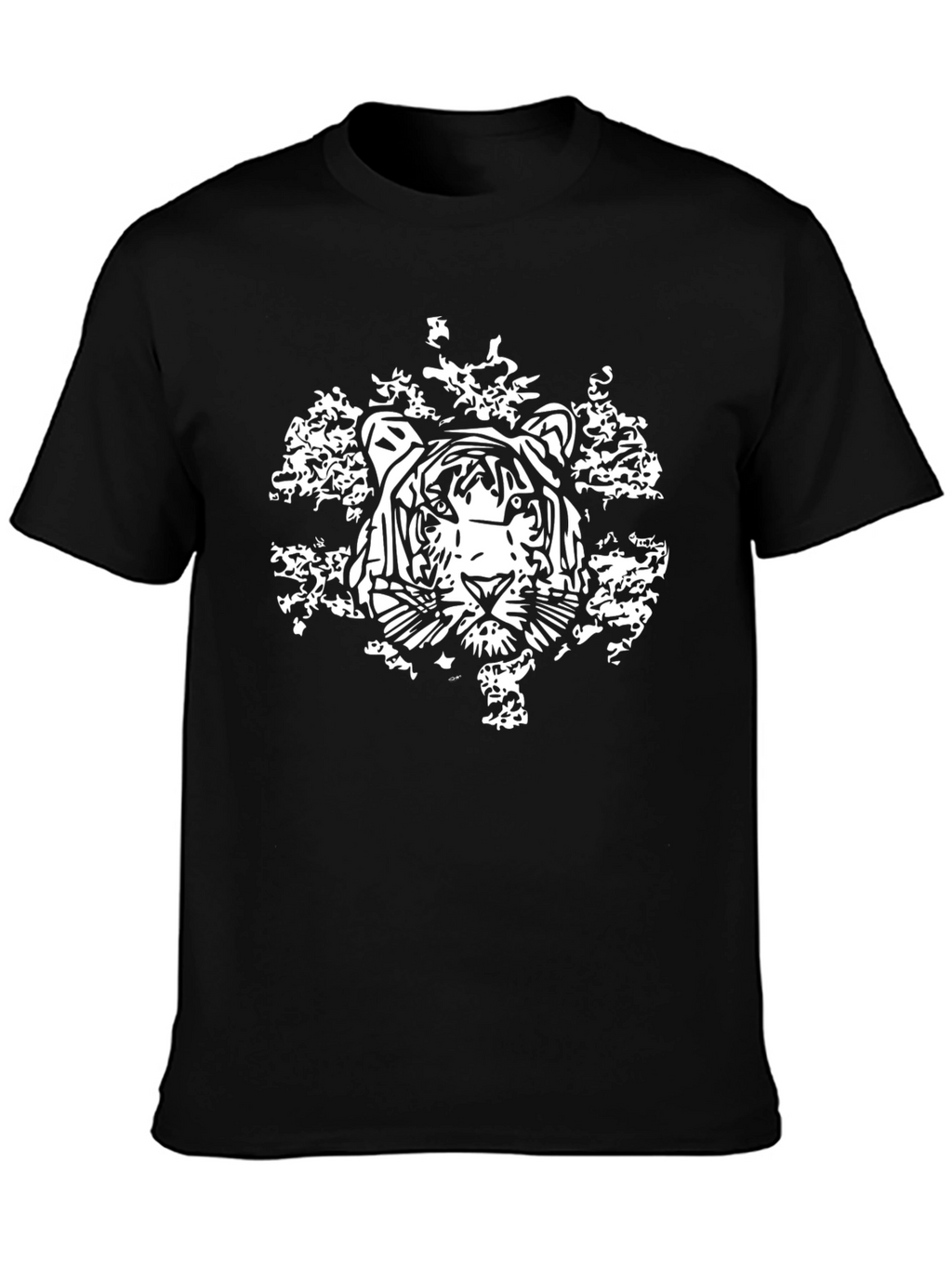 Black Tiger Graphic Tee - Fierce Style