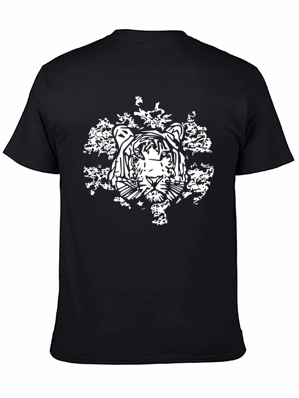 Black Tiger Graphic Tee - Fierce Style