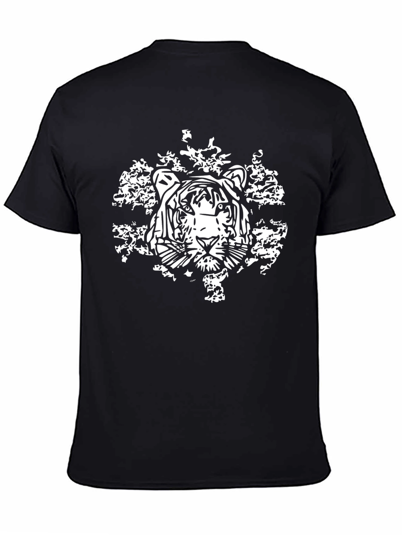 Black Tiger Graphic Tee - Fierce Style
