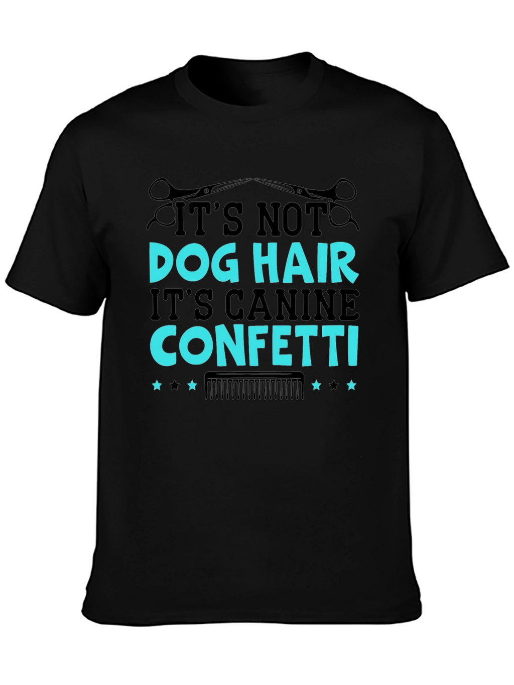 Canine Confetti Graphic Tee