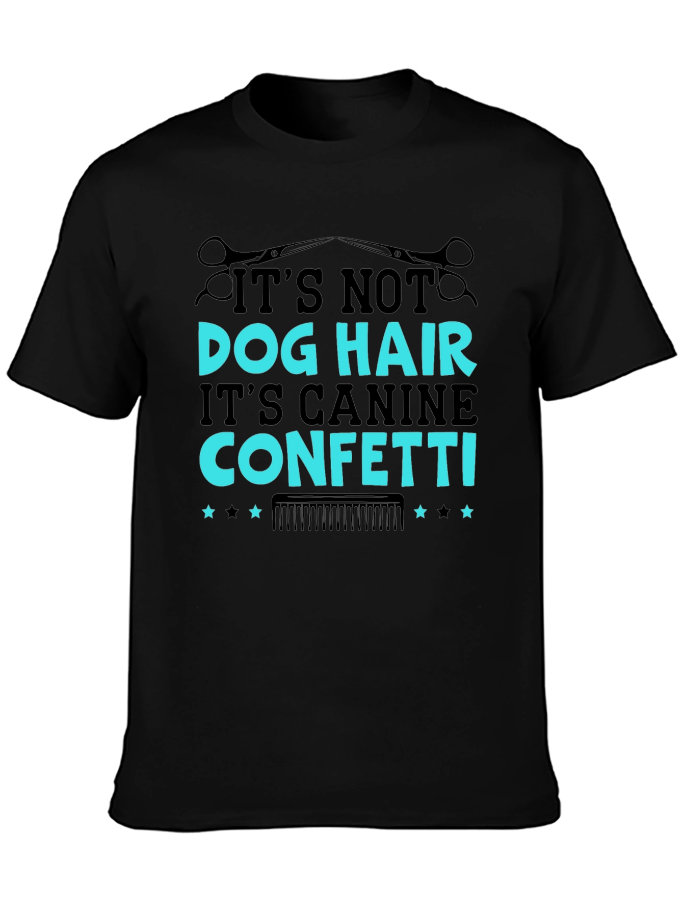 Canine Confetti Graphic Tee