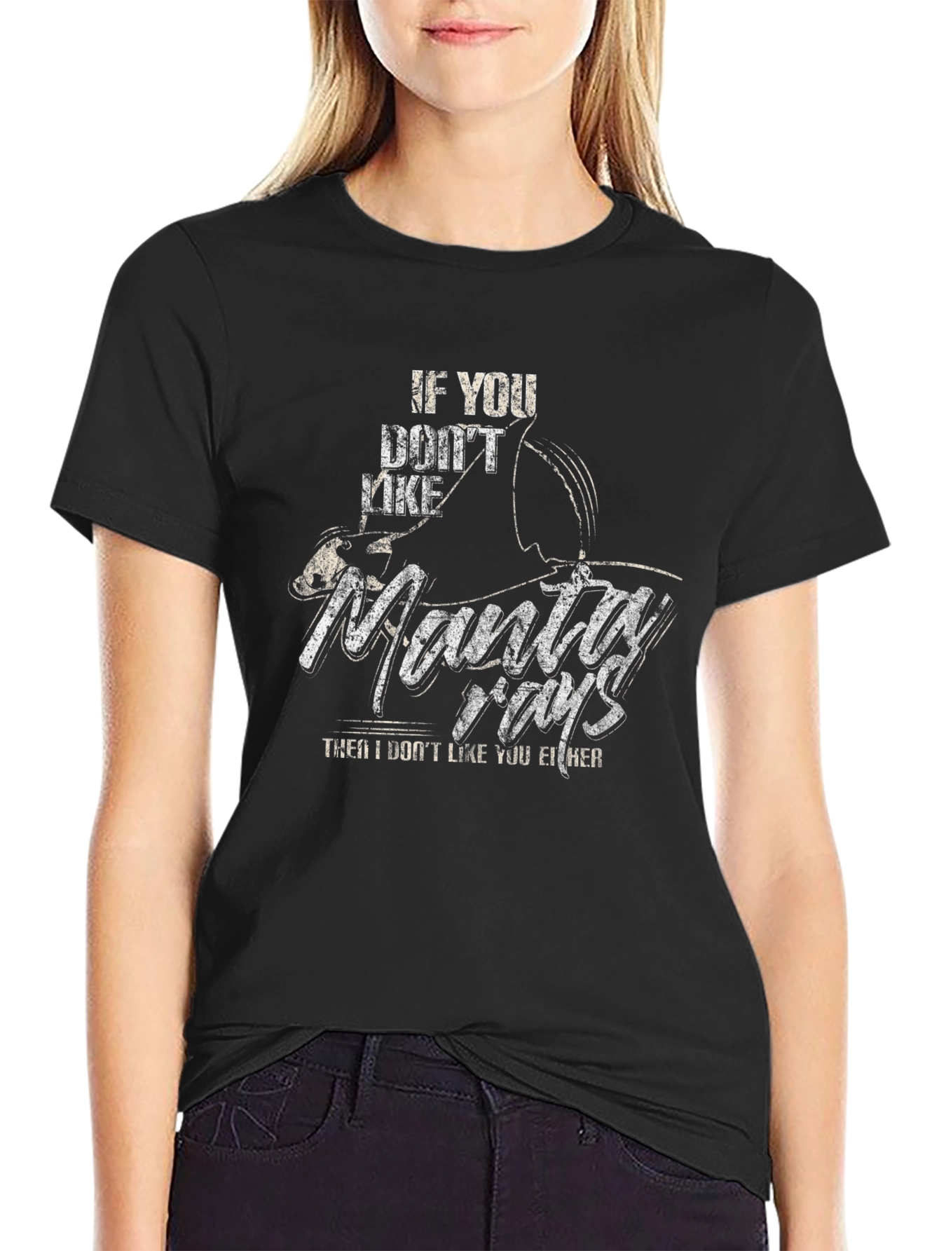 Manta Rays Graphic T-Shirt - Ocean Lover Tee