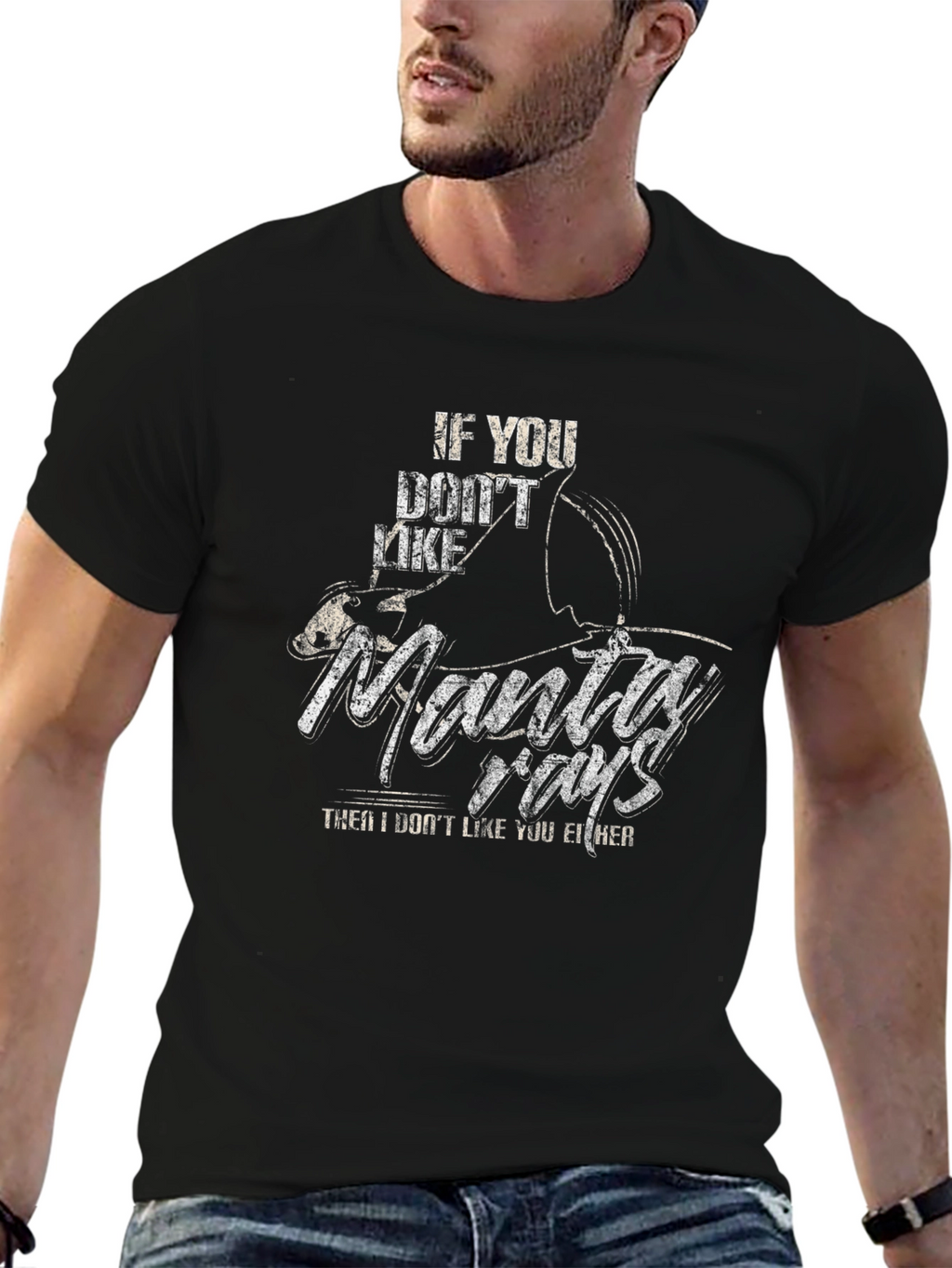 Manta Rays Graphic T-Shirt - Ocean Lover Tee