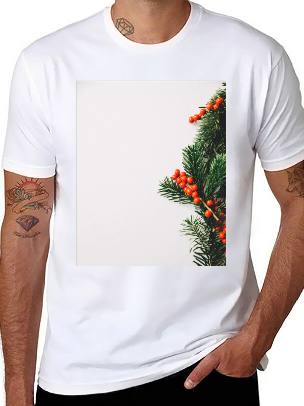 Festive Holiday Berry T-Shirt