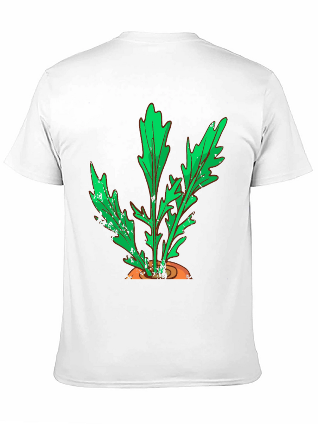 Carrot Top Graphic Tee - Black Cotton T-Shirt