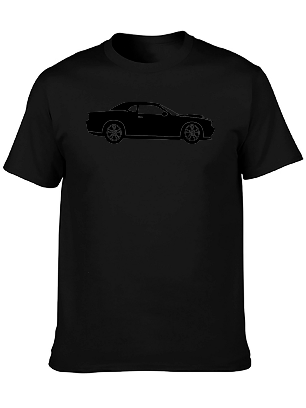 Black Car Silhouette T-Shirt