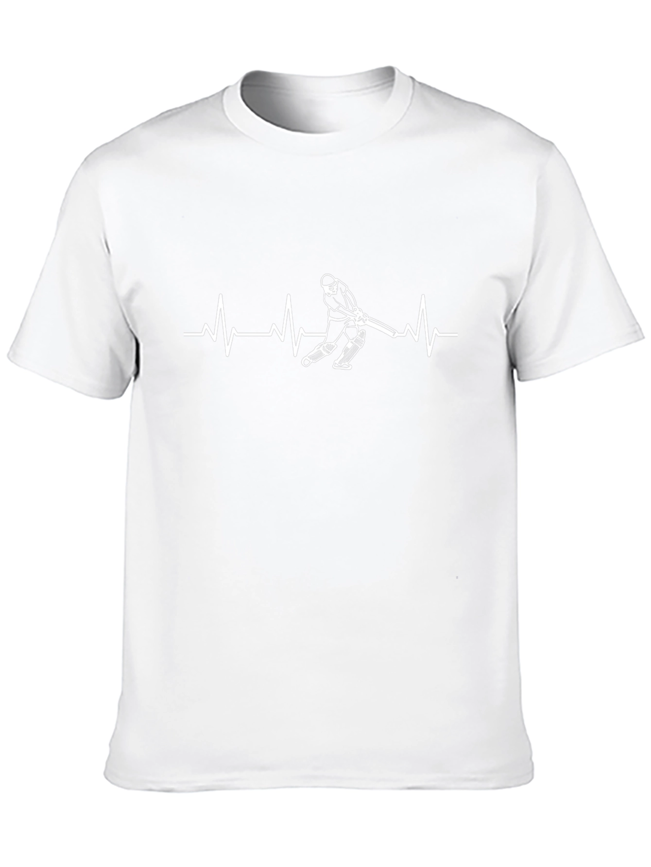 Cricket Heartbeat Graphic Tee - Black Cotton
