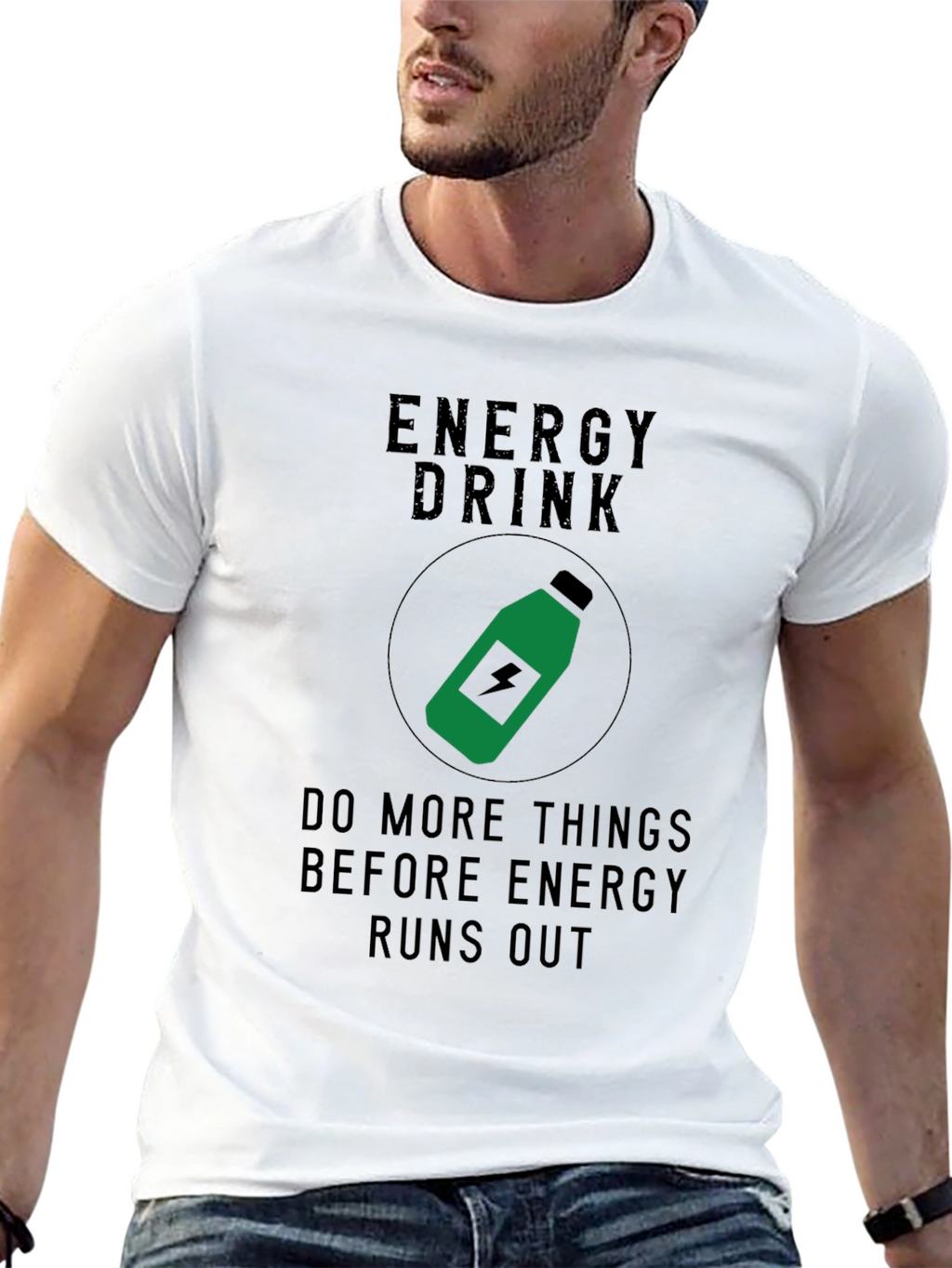 Energy Drink T-Shirt Do More Things Black