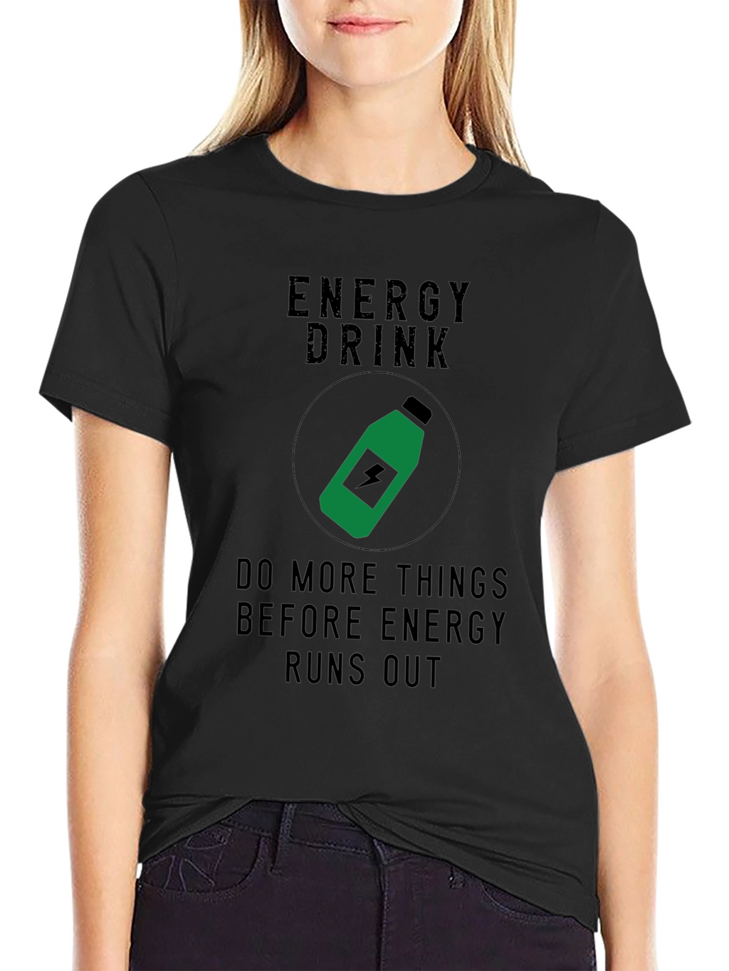 Energy Drink T-Shirt Do More Things Black
