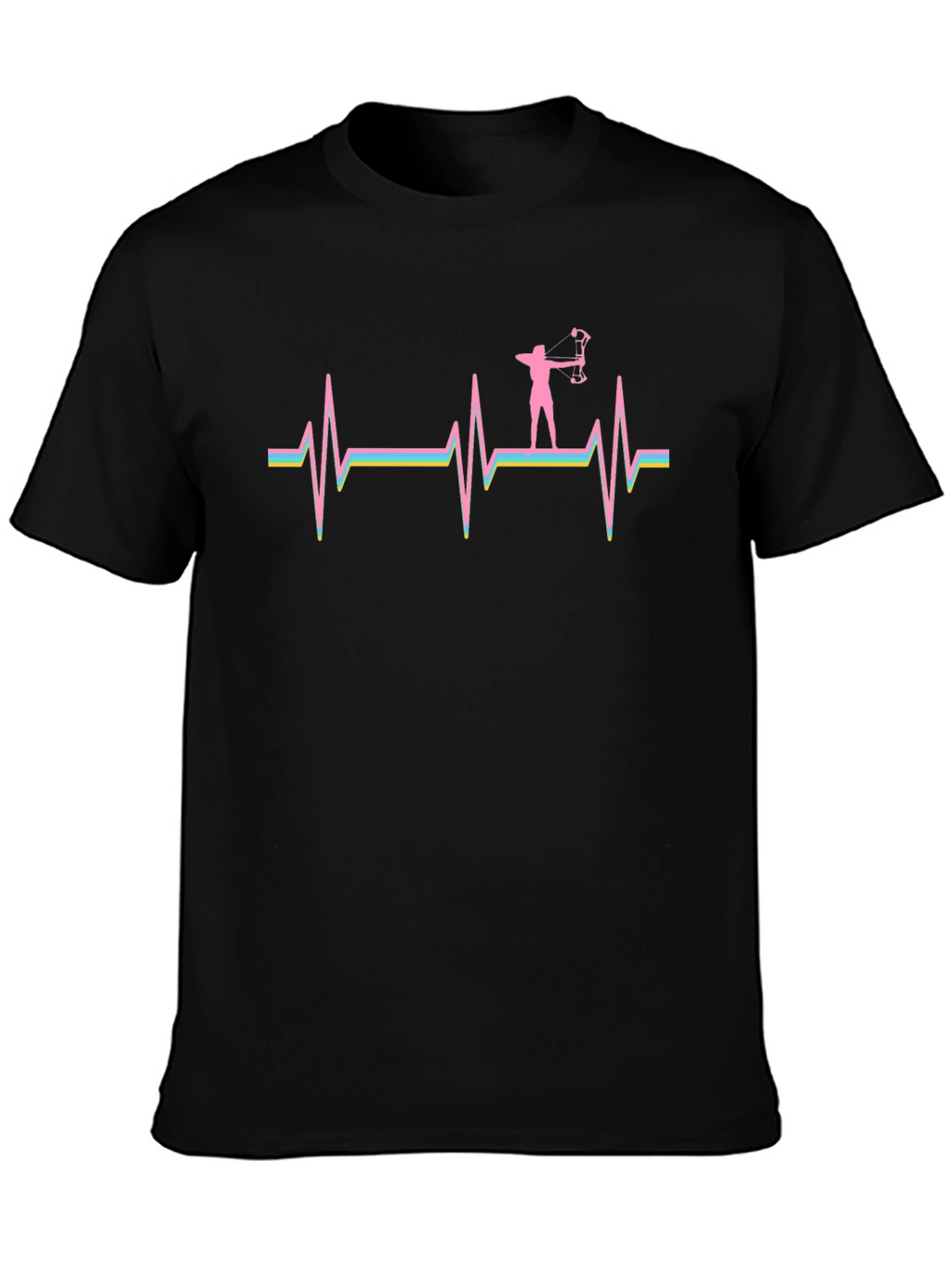 Archery Heartbeat T-Shirt - Passionate Archer Tee