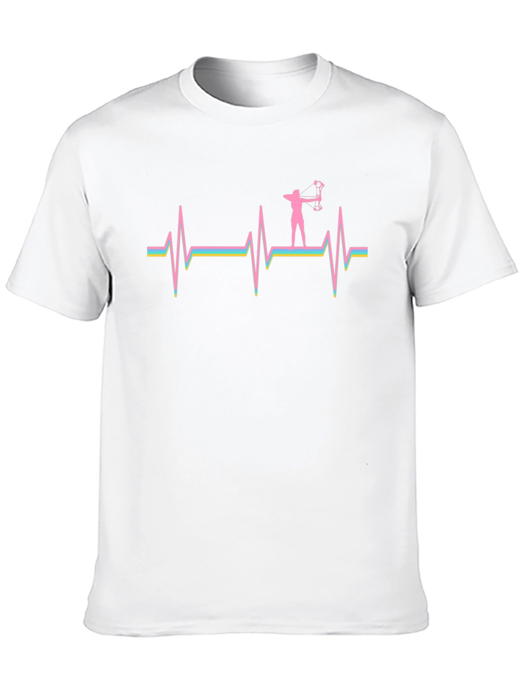 Archery Heartbeat T-Shirt - Passionate Archer Tee