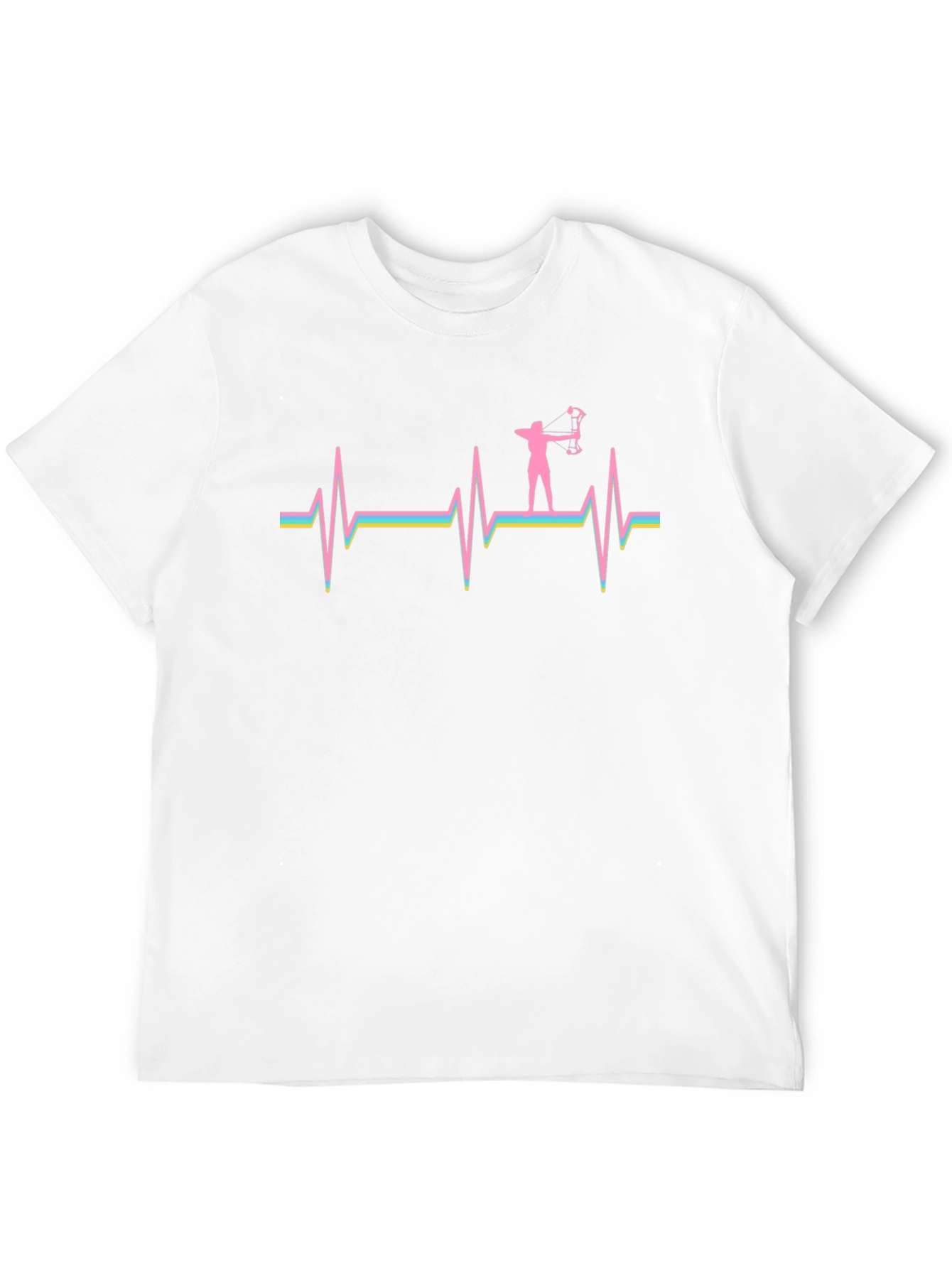 Archery Heartbeat T-Shirt - Passionate Archer Tee