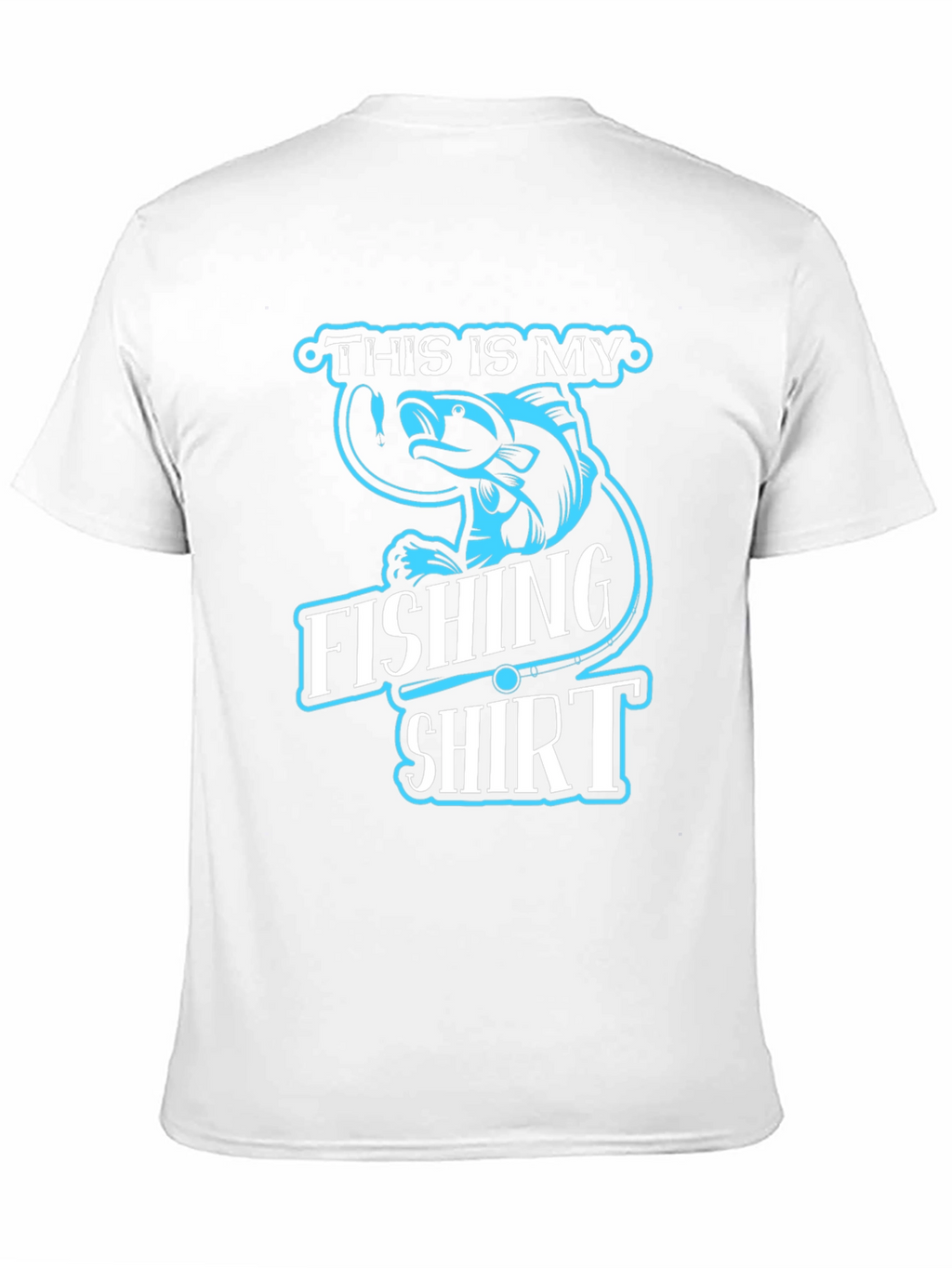 Funny Fishing T-Shirt - This is My Fishing Shirt