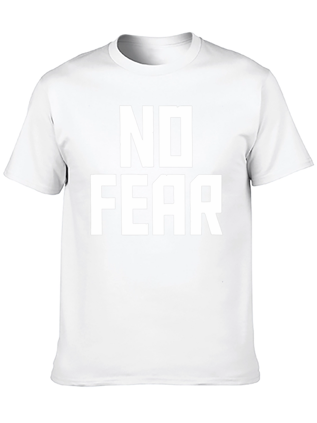 No Fear Graphic Print Black T-Shirt