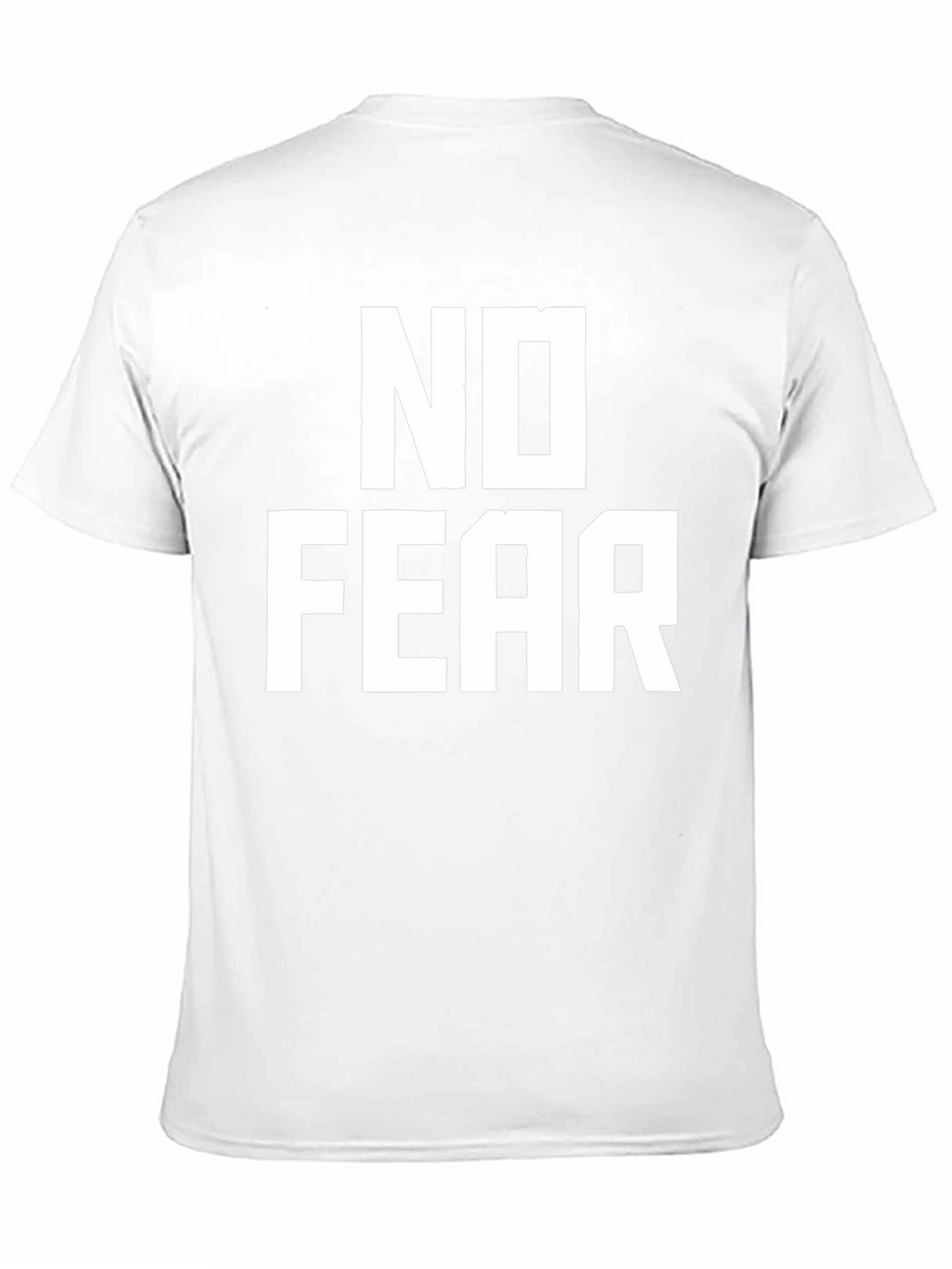 No Fear Graphic Print Black T-Shirt