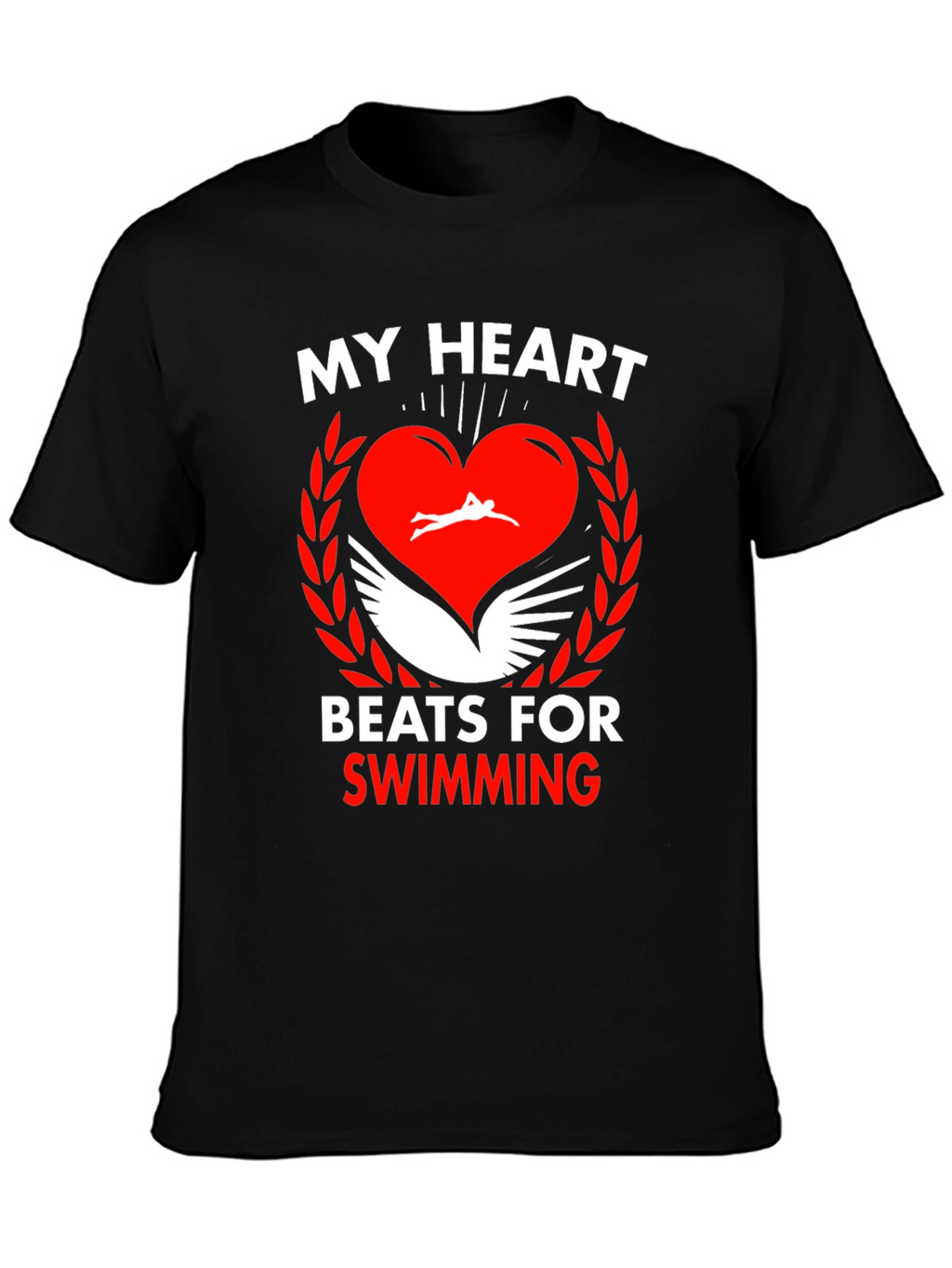 Swimming Heartbeat Tee