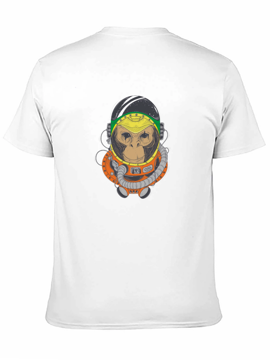 Monkey Astronaut Graphic T-Shirt
