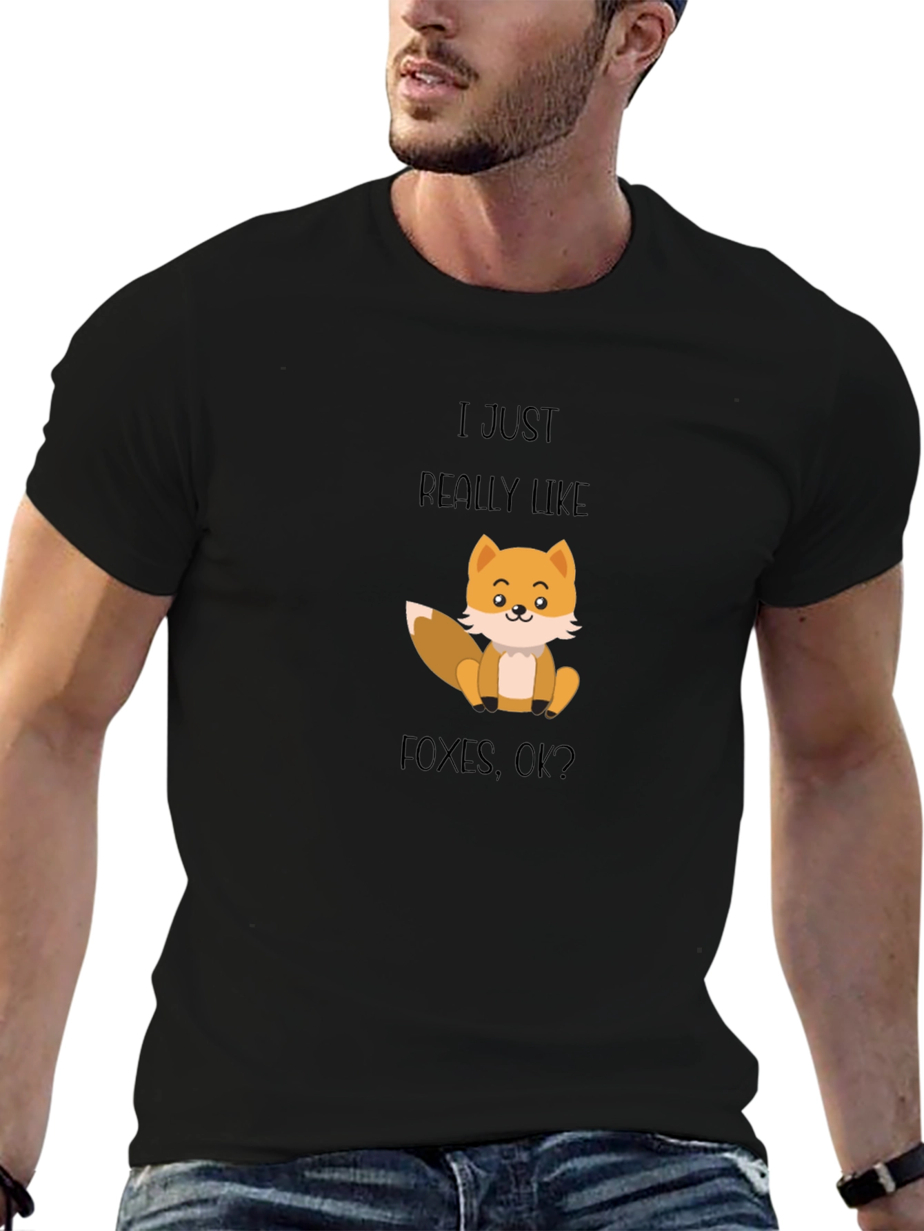 Fox Lover T-Shirt - I Just Really Like Foxes OK?
