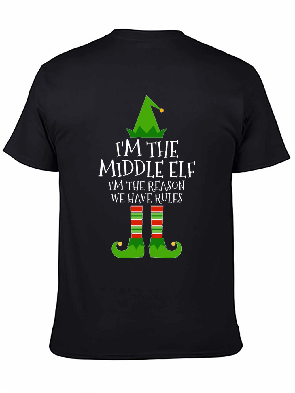 Middle Elf T-Shirt - Funny Christmas Tee