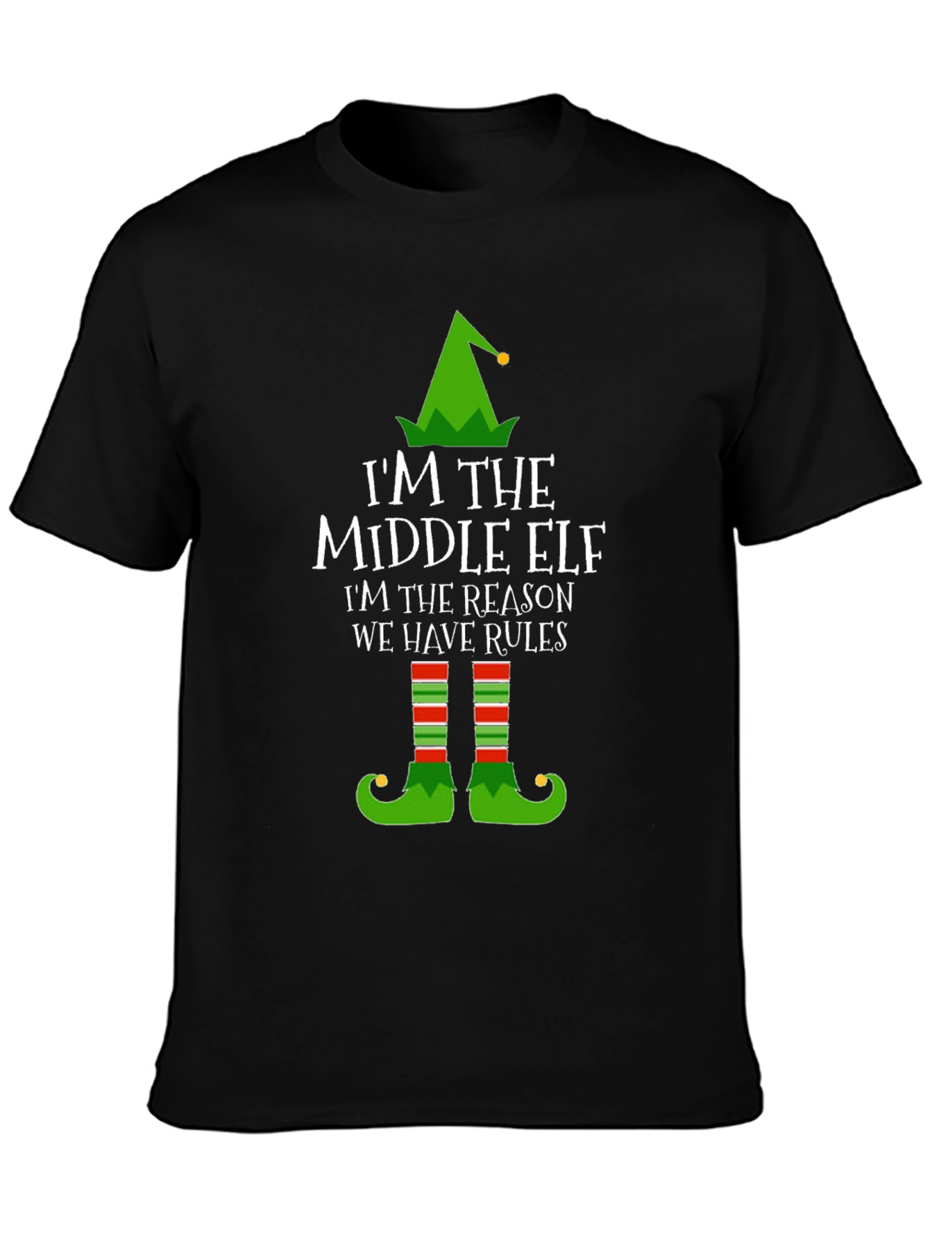 Middle Elf T-Shirt - Funny Christmas Tee