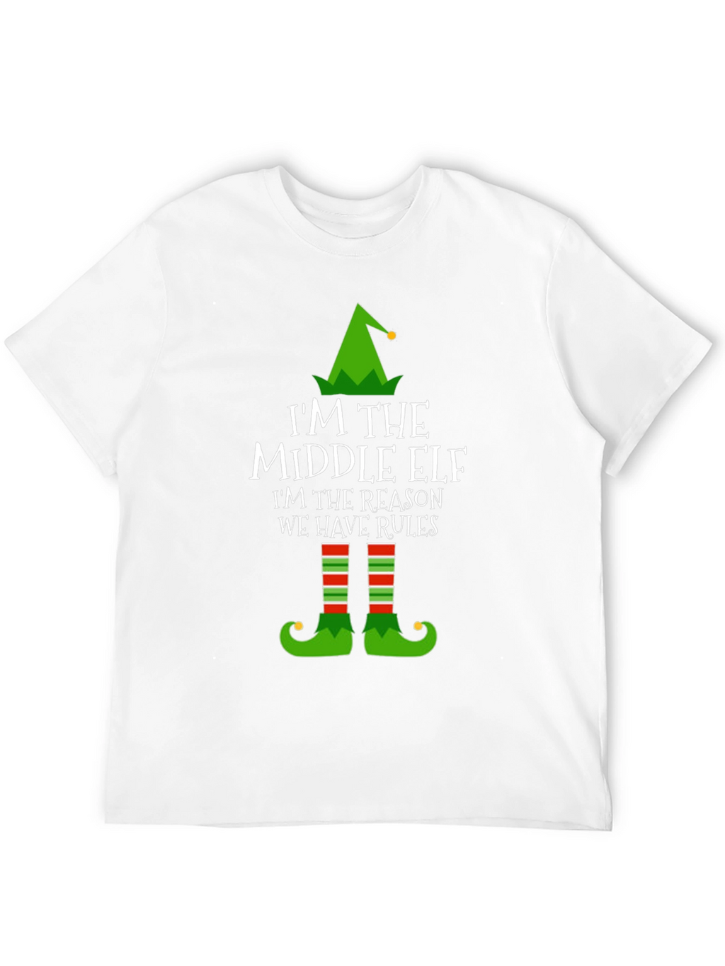 Middle Elf T-Shirt - Funny Christmas Tee