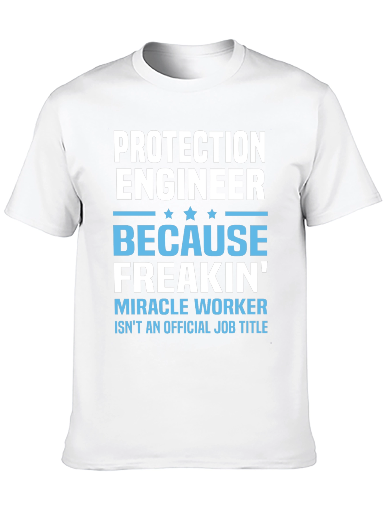 Protection Engineer Funny Job Title T-Shirt