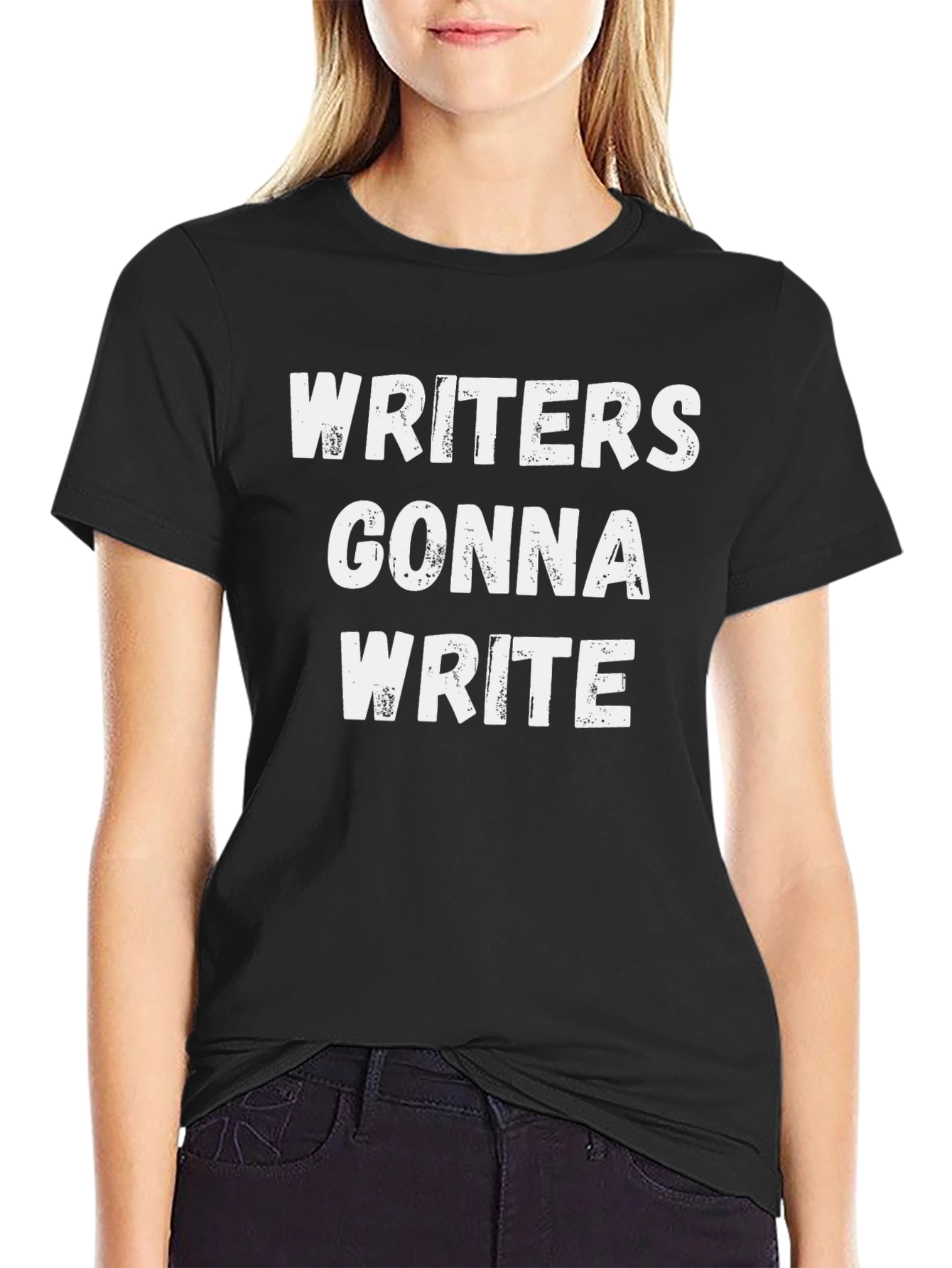 Writers Gonna Write Black T-Shirt