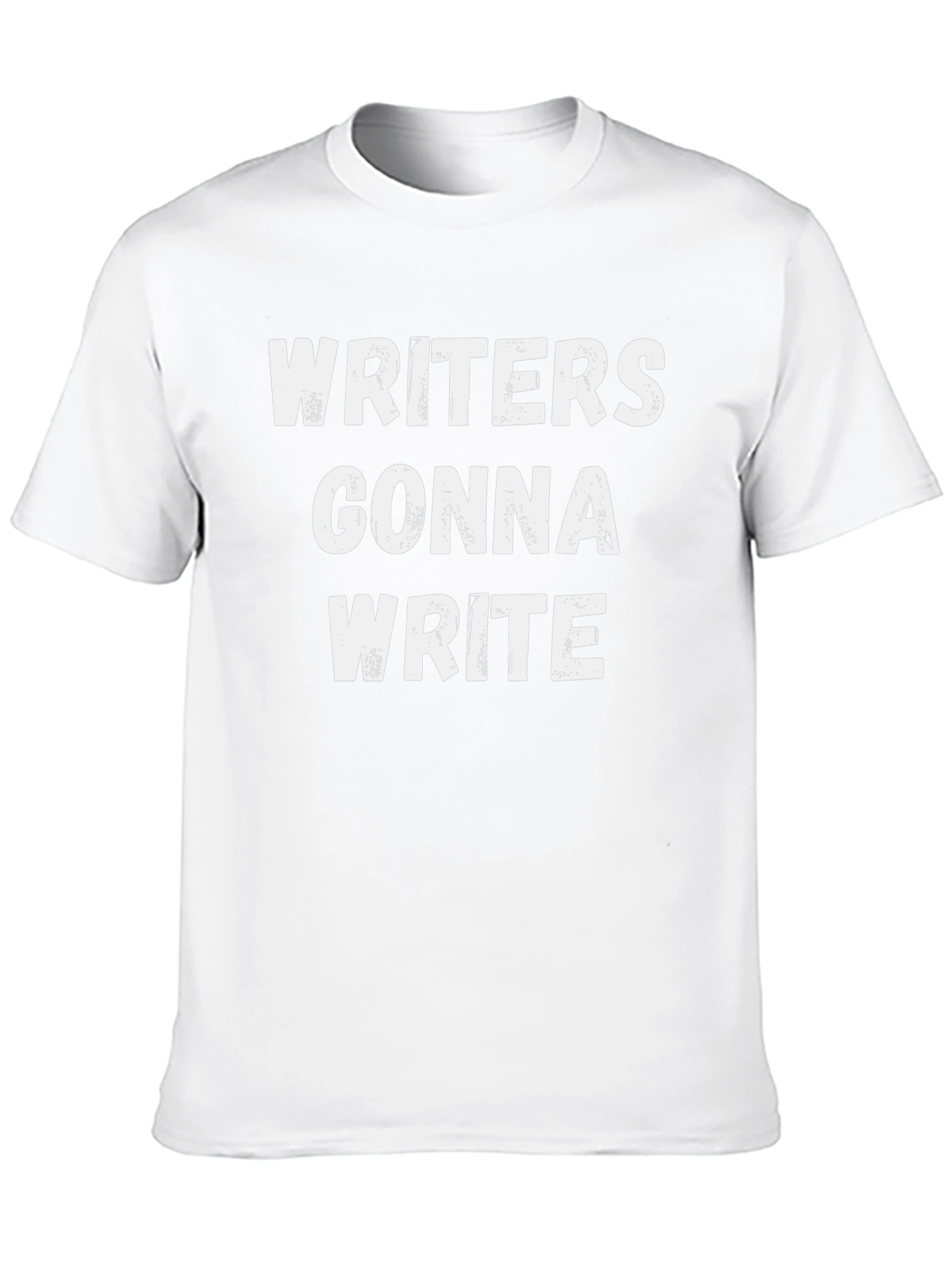 Writers Gonna Write Black T-Shirt