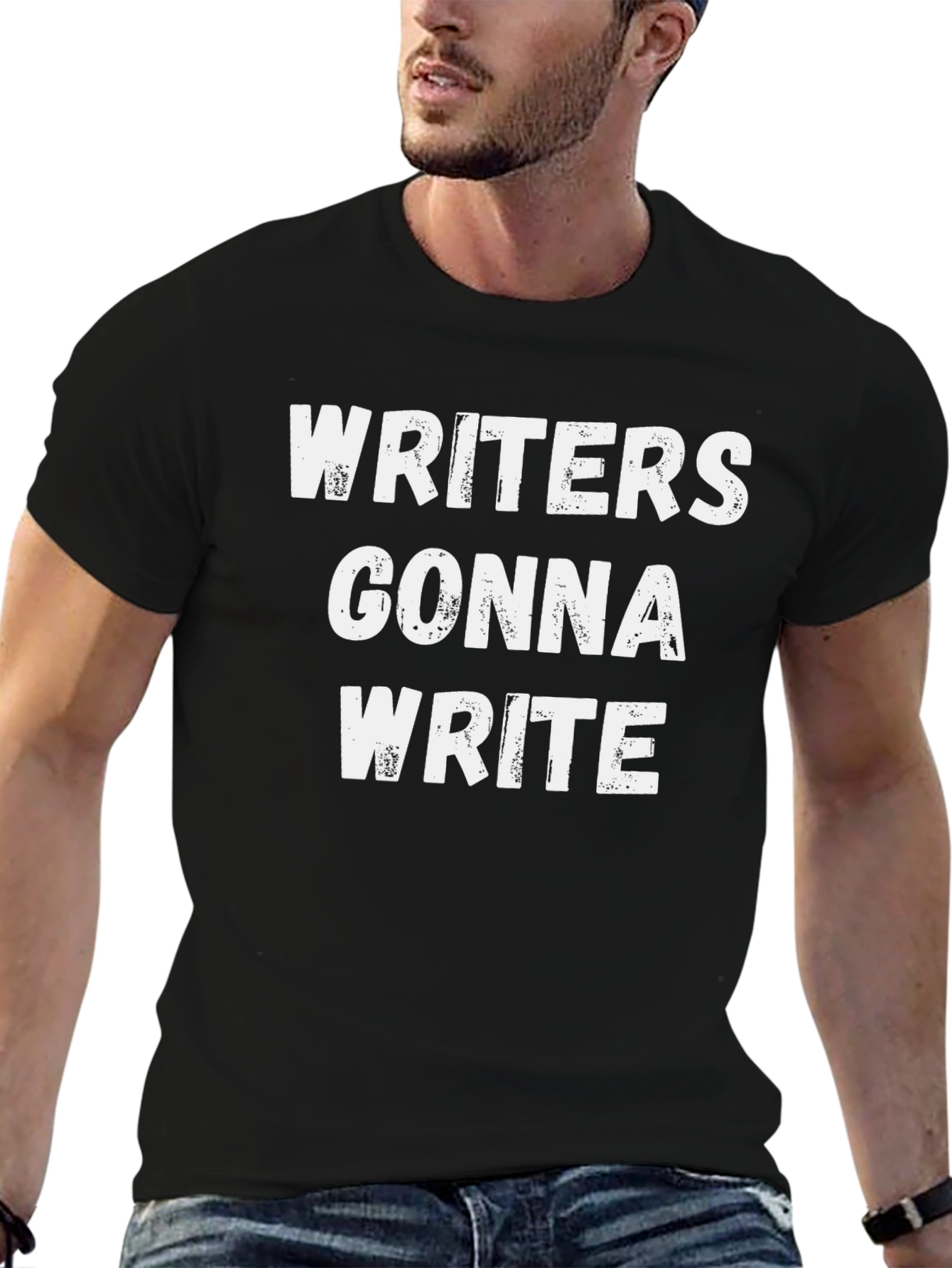 Writers Gonna Write Black T-Shirt