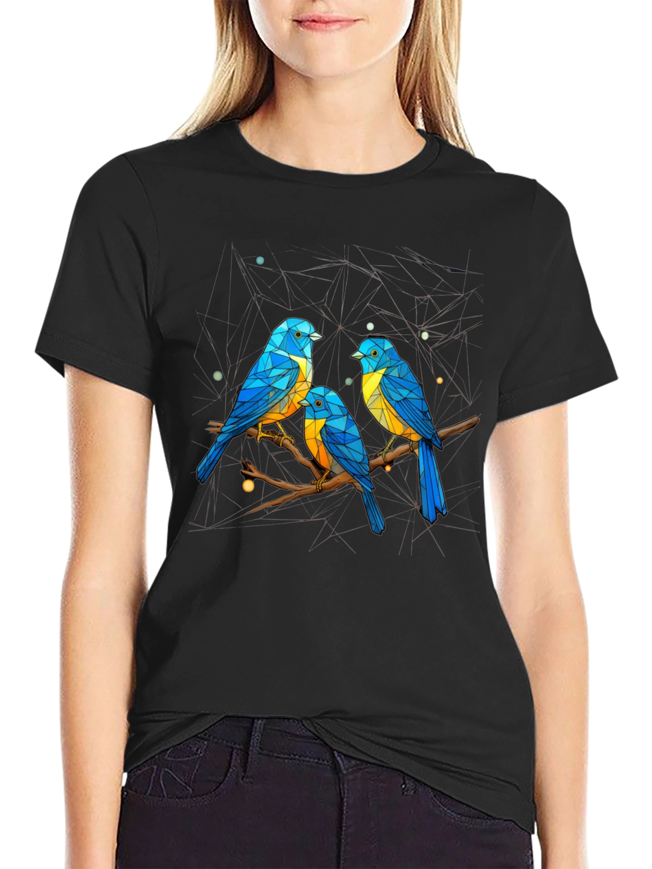Geometric Bird T-Shirt